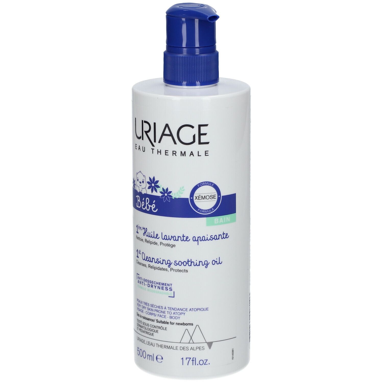 URIAGE Bebè Olio Detergente Lenitivo