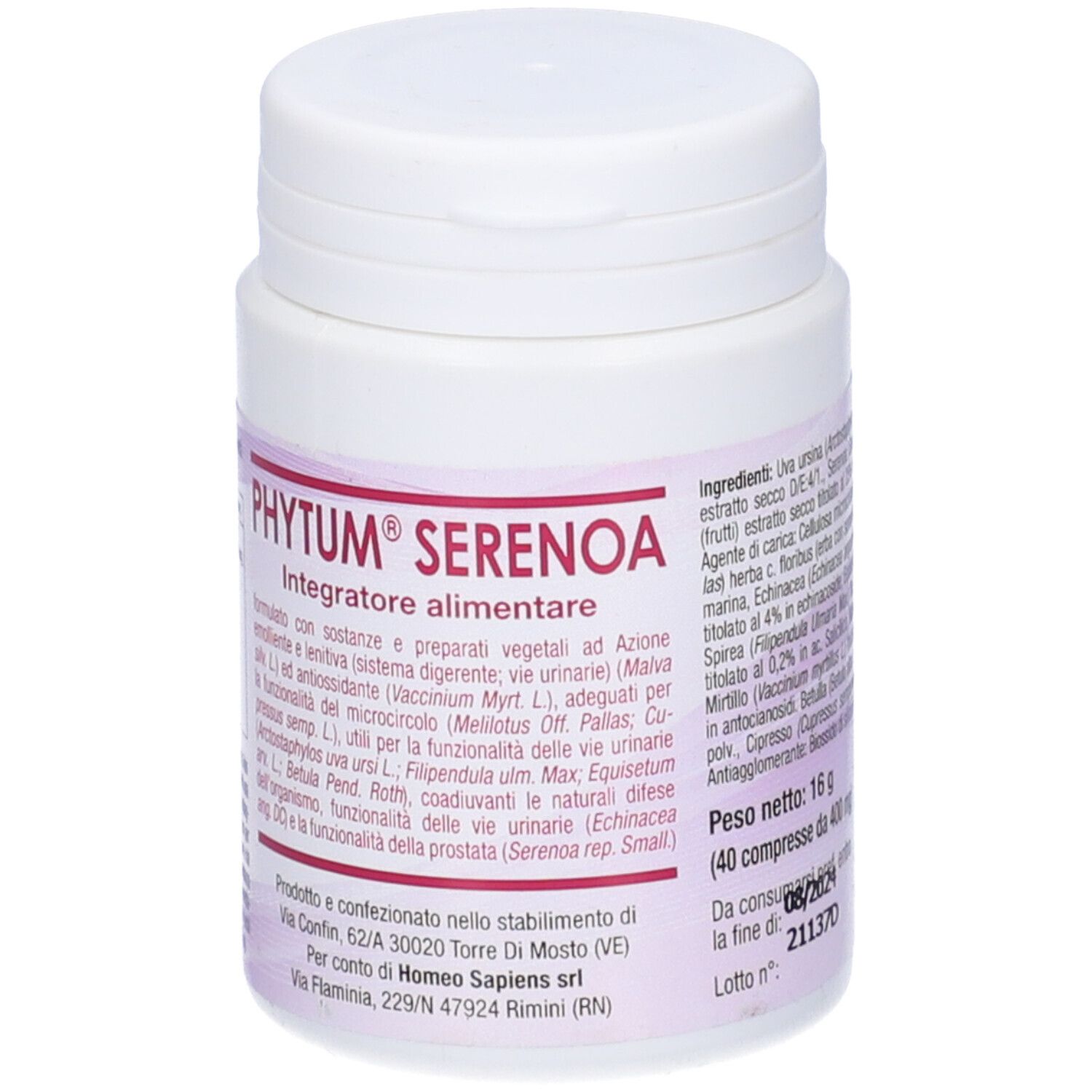 Phytum Serenoa 40Cpr