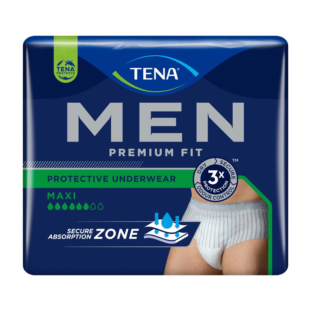 Mutandina Assorbente Maschile Tena Men Premium Fit Livello 4 L/Xl 8 Pezzi