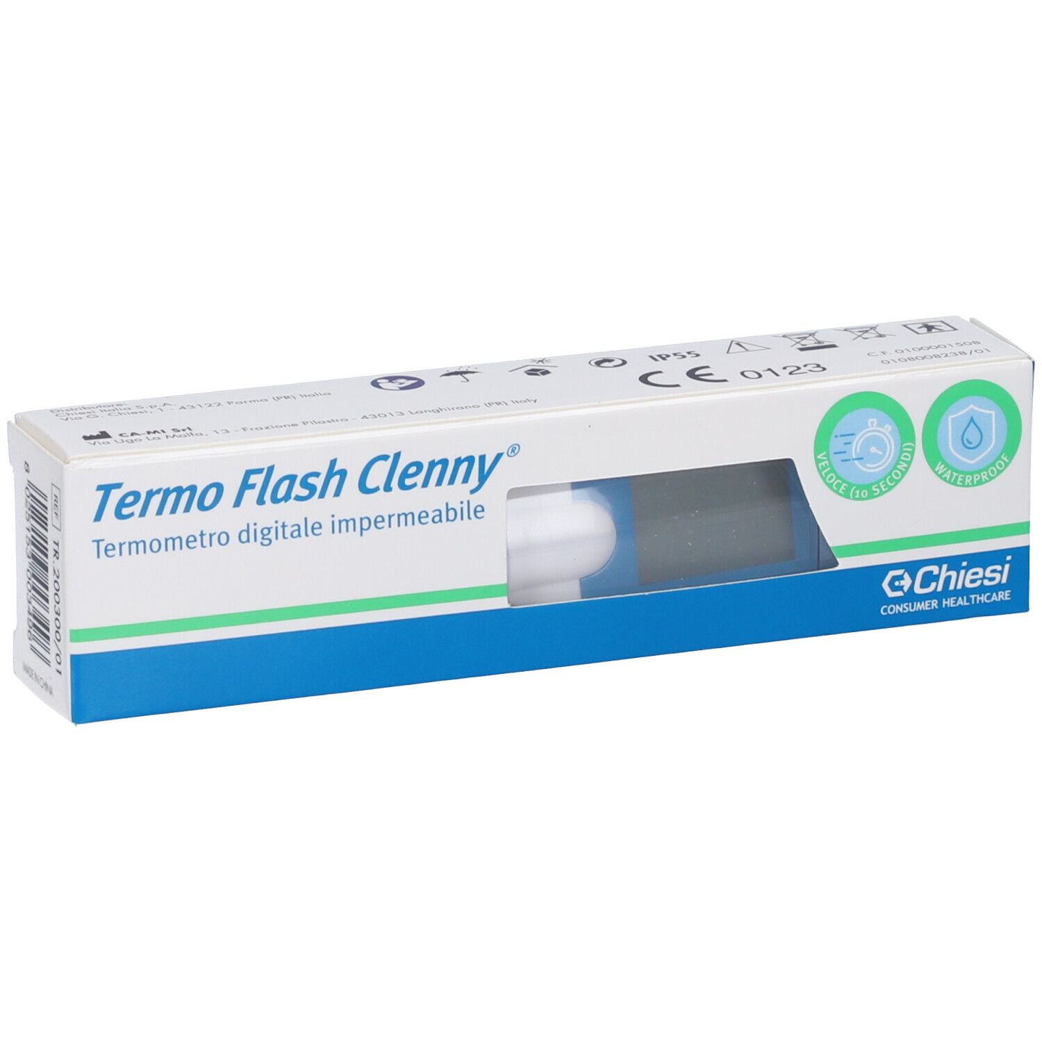 Termometro Clenny Termo Flash Predittivo 10 Secondi Waterproof