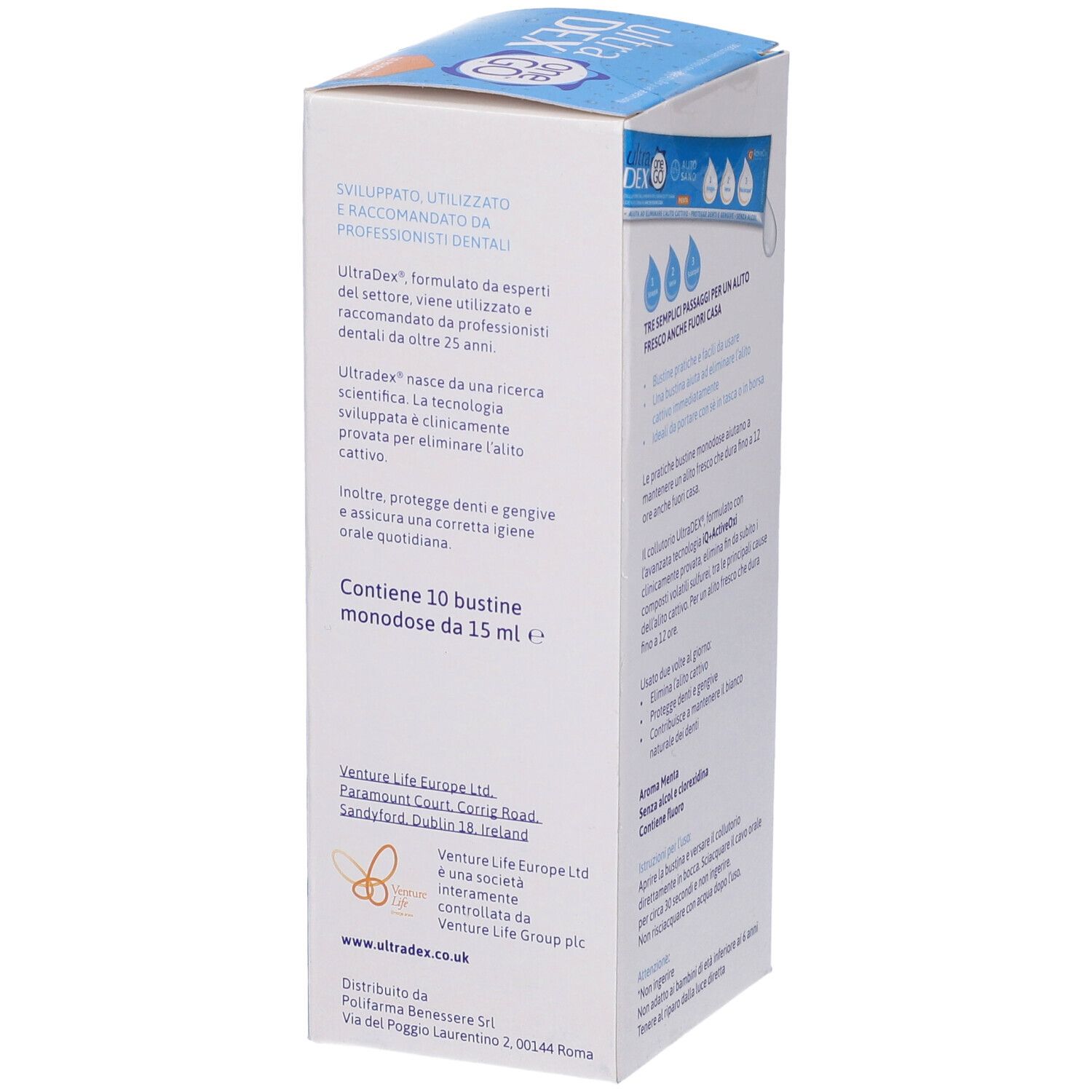 Ultradex On The Go 10Bust 15Ml