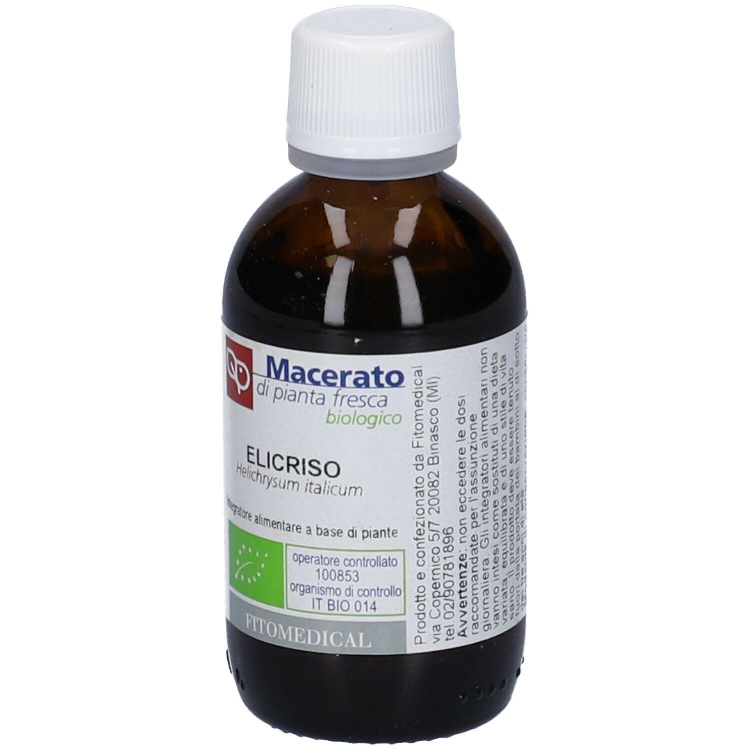 Elicriso Tintura Madre 50 Ml Bio