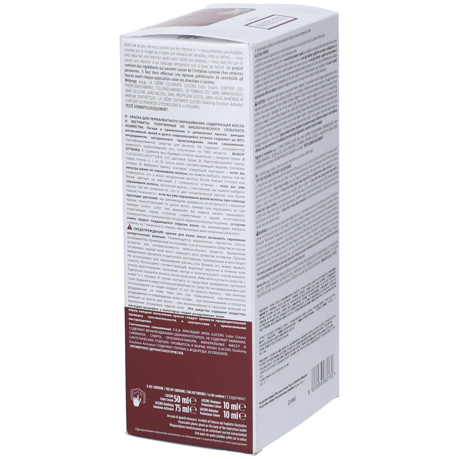 Lucens Umbria Tinta Color 7,40 Ramato 135 Ml