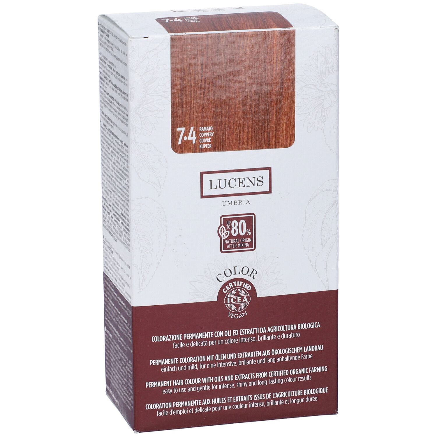 Lucens Umbria Tinta Color 7,40 Ramato 135 Ml
