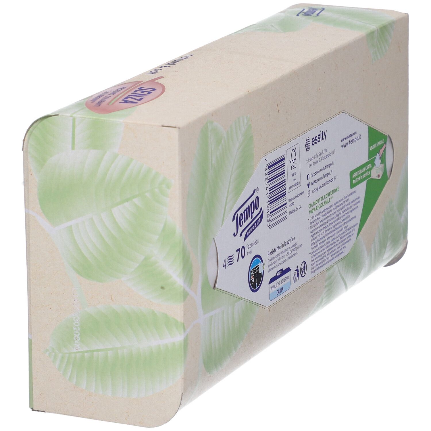 Tempo Box Fazzoletti Natural&Soft