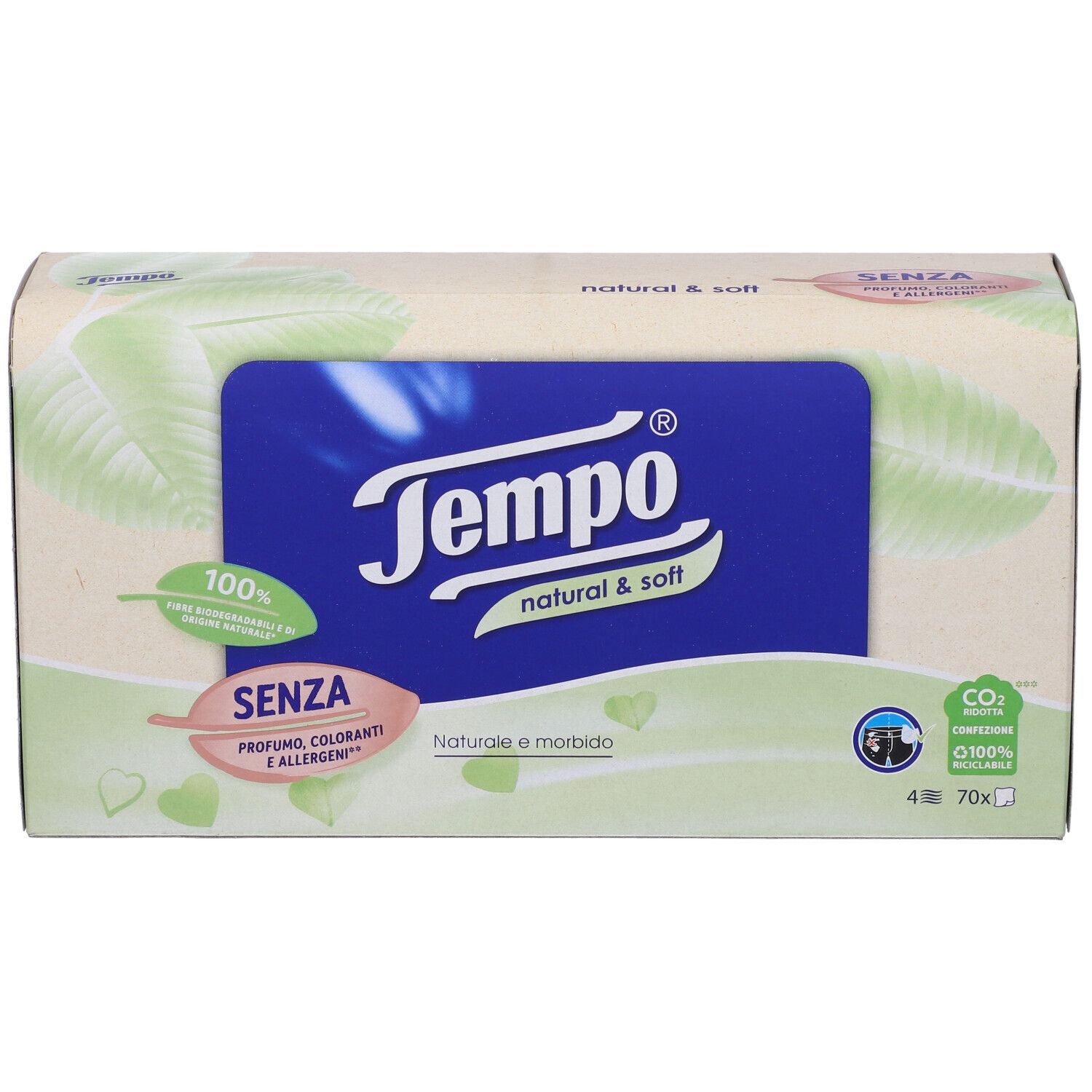Tempo Box Fazzoletti Natural&Soft