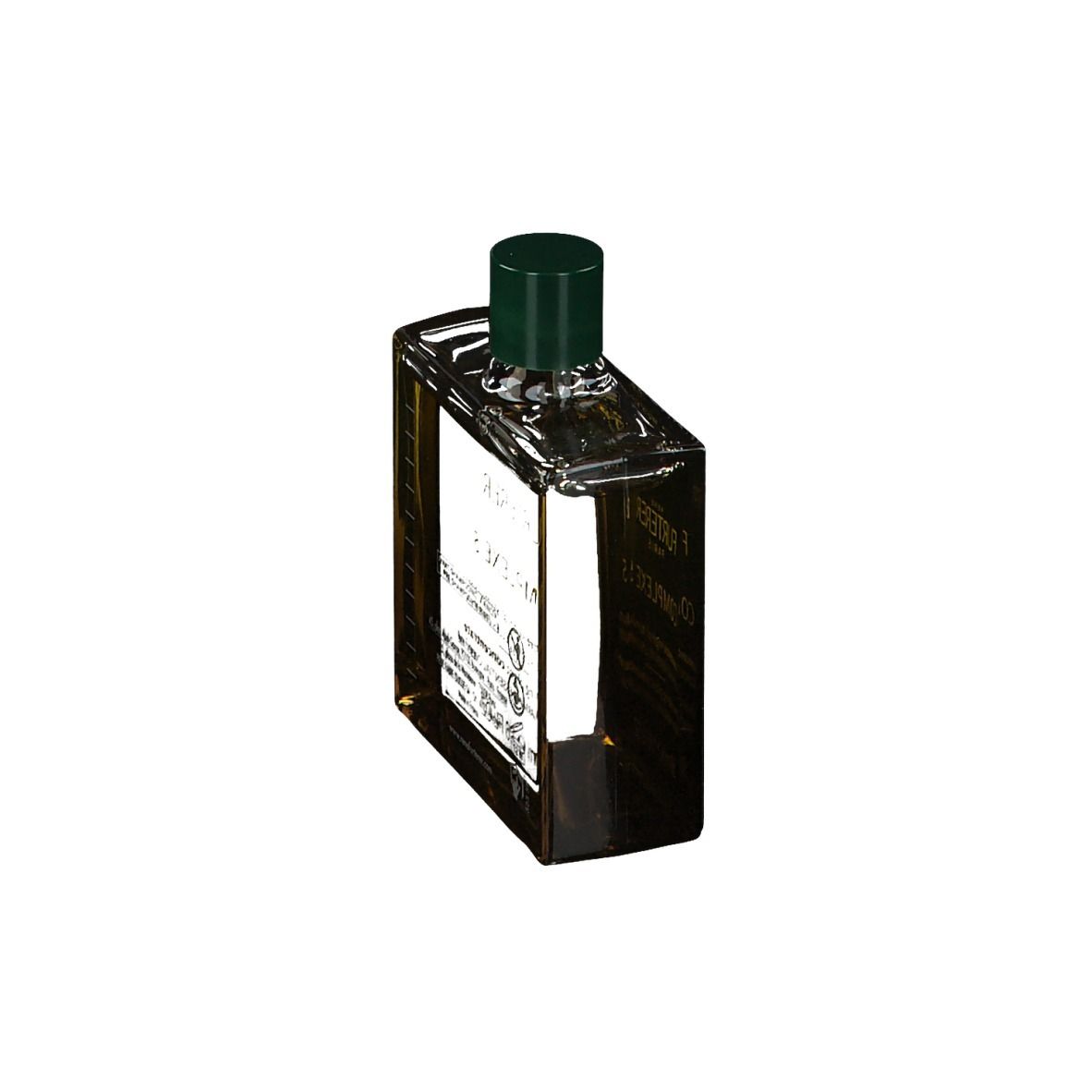 Confezione verde, vista laterale. Testo: Complexe 5, Concentrato vegetale stimolante, 50 ml. Consigli di utilizzo.