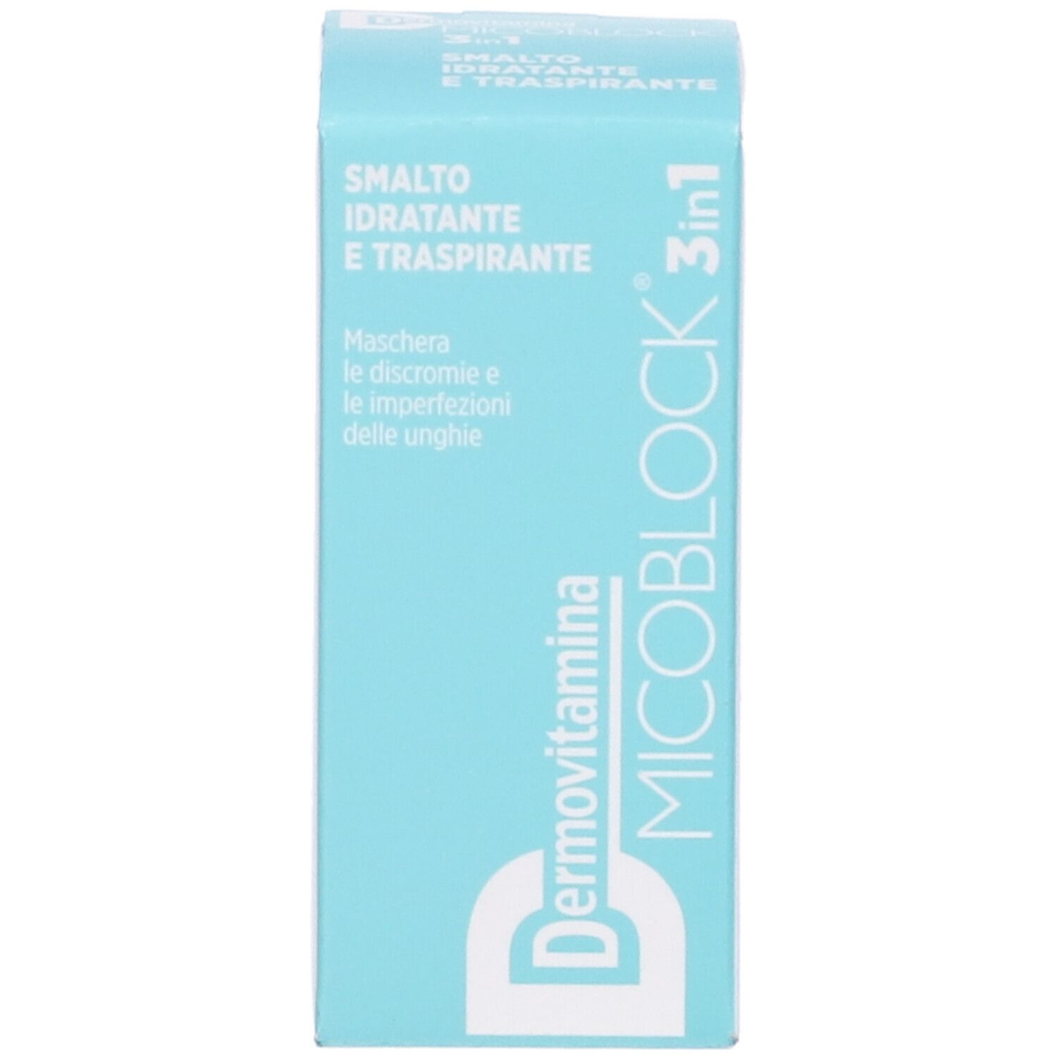 Dermovitamina Micoblock® 3 in 1 Smalto Idratante e Traspirante Turchese