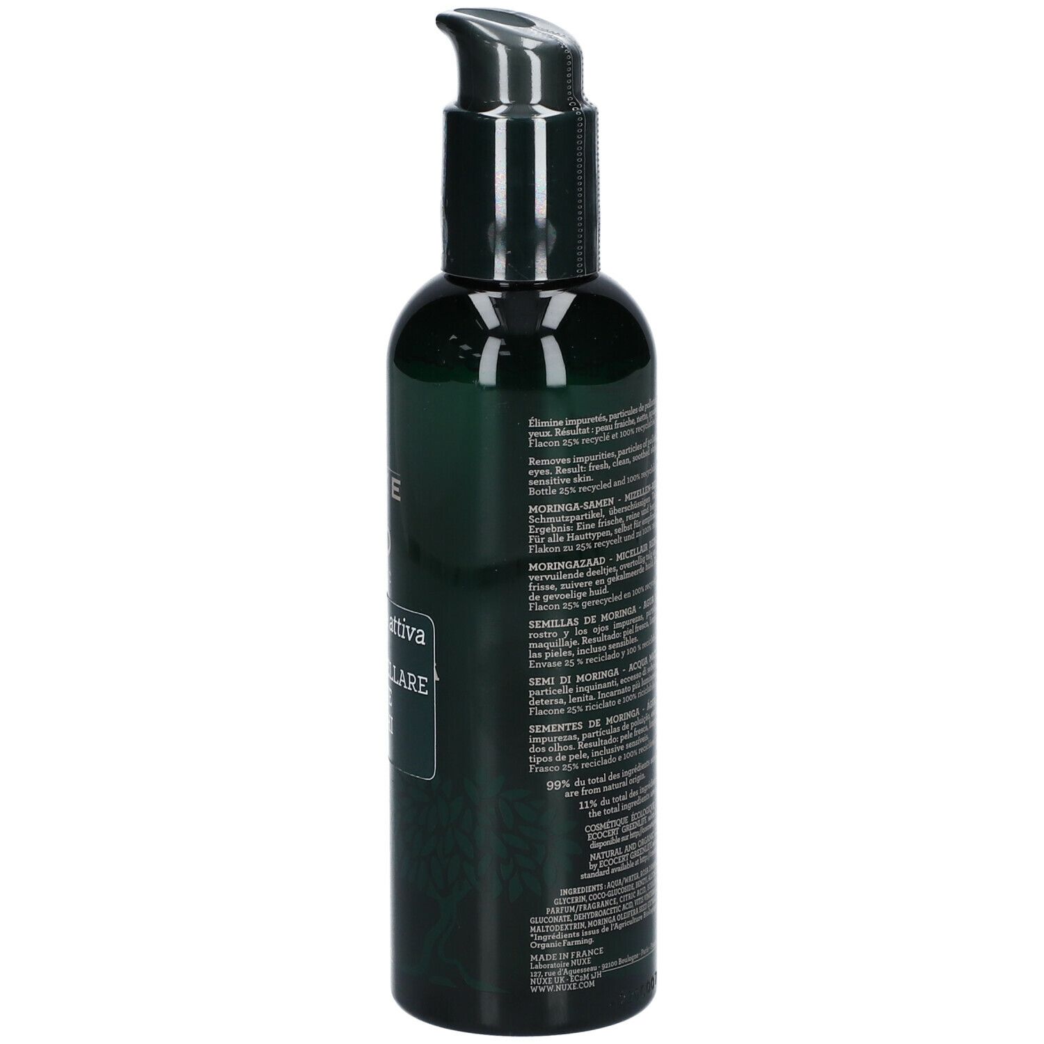 Nuxe Bio Acqua Micellare Struccante Viso E Occhi