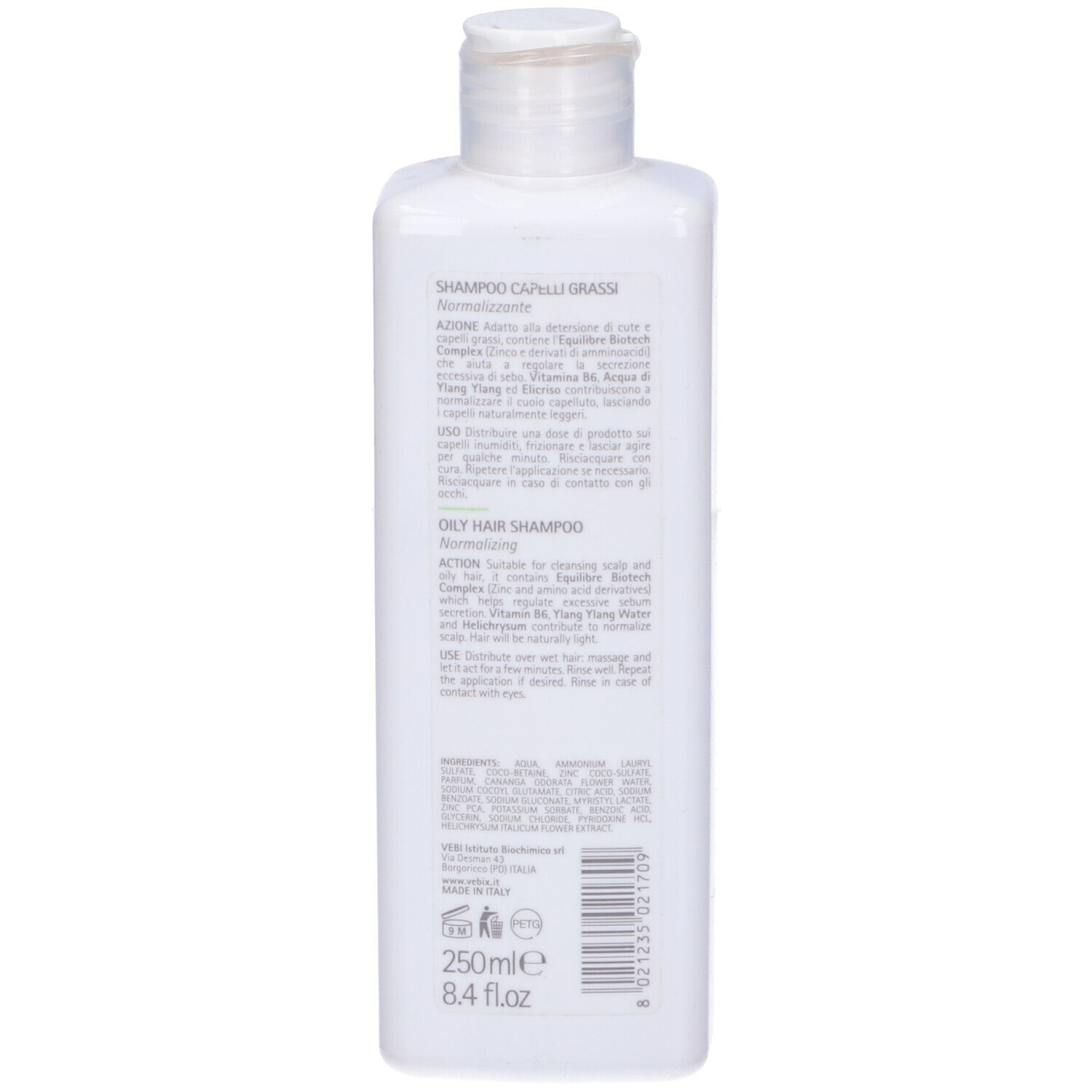 Vebix Phytamin Sh Seboreg250Ml