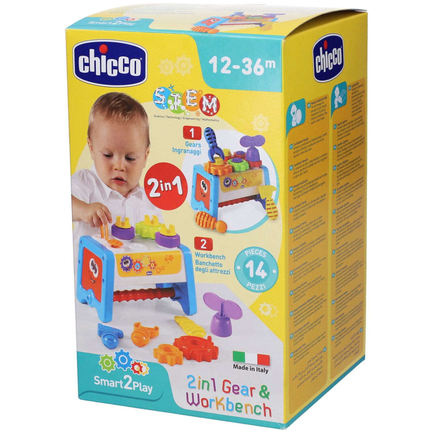 Chicco Gioco S2P 2 In 1 Gear&Toolbox
