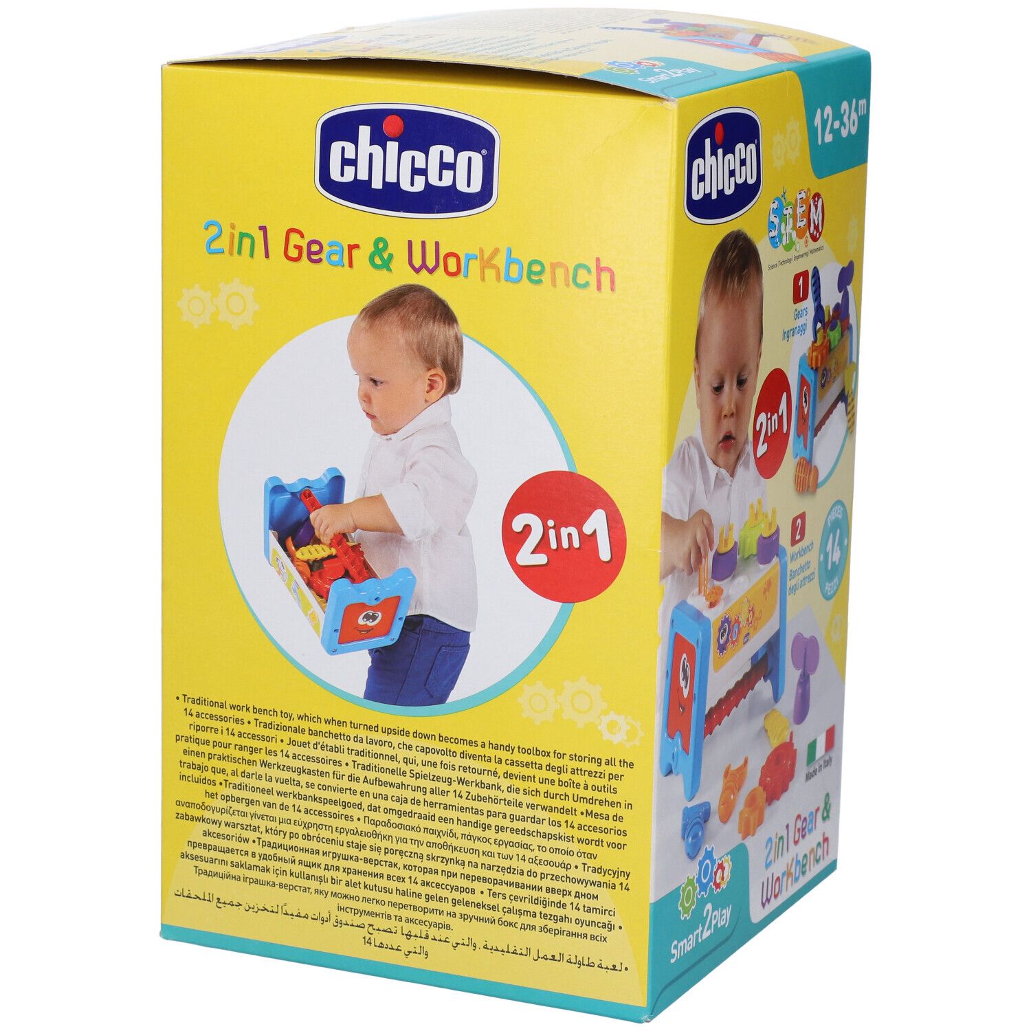 Chicco Gioco S2P 2 In 1 Gear&Toolbox