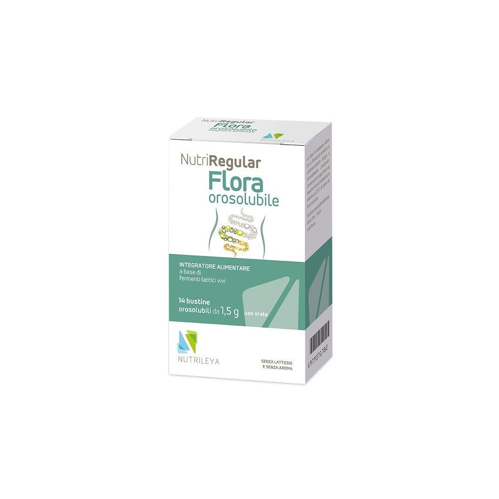 Nutriregular Flora 14 Bustine Orosolubili