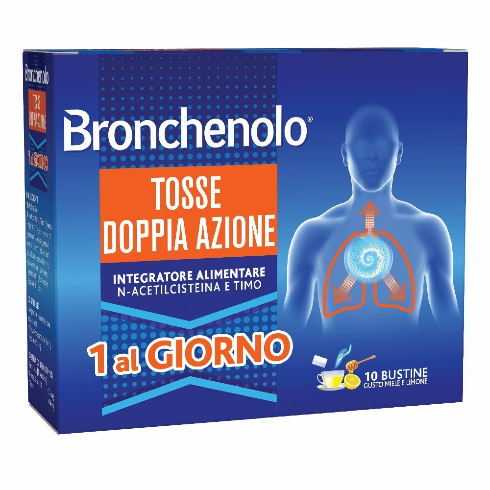 Bronchenolo® Tosse Doppia Azione 1 al Giorno