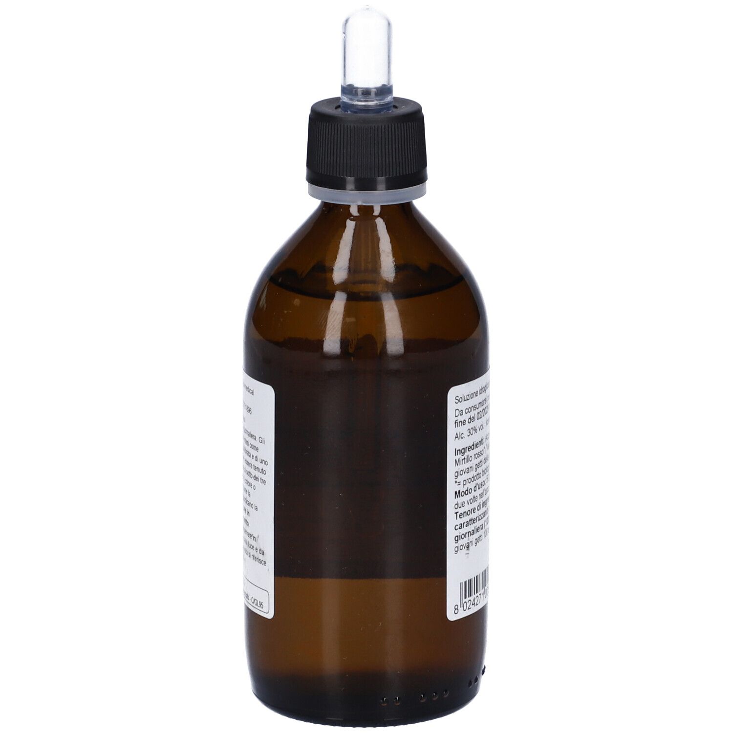 Mirtillo Rosso Macerato Glicerico 200 Ml Bio