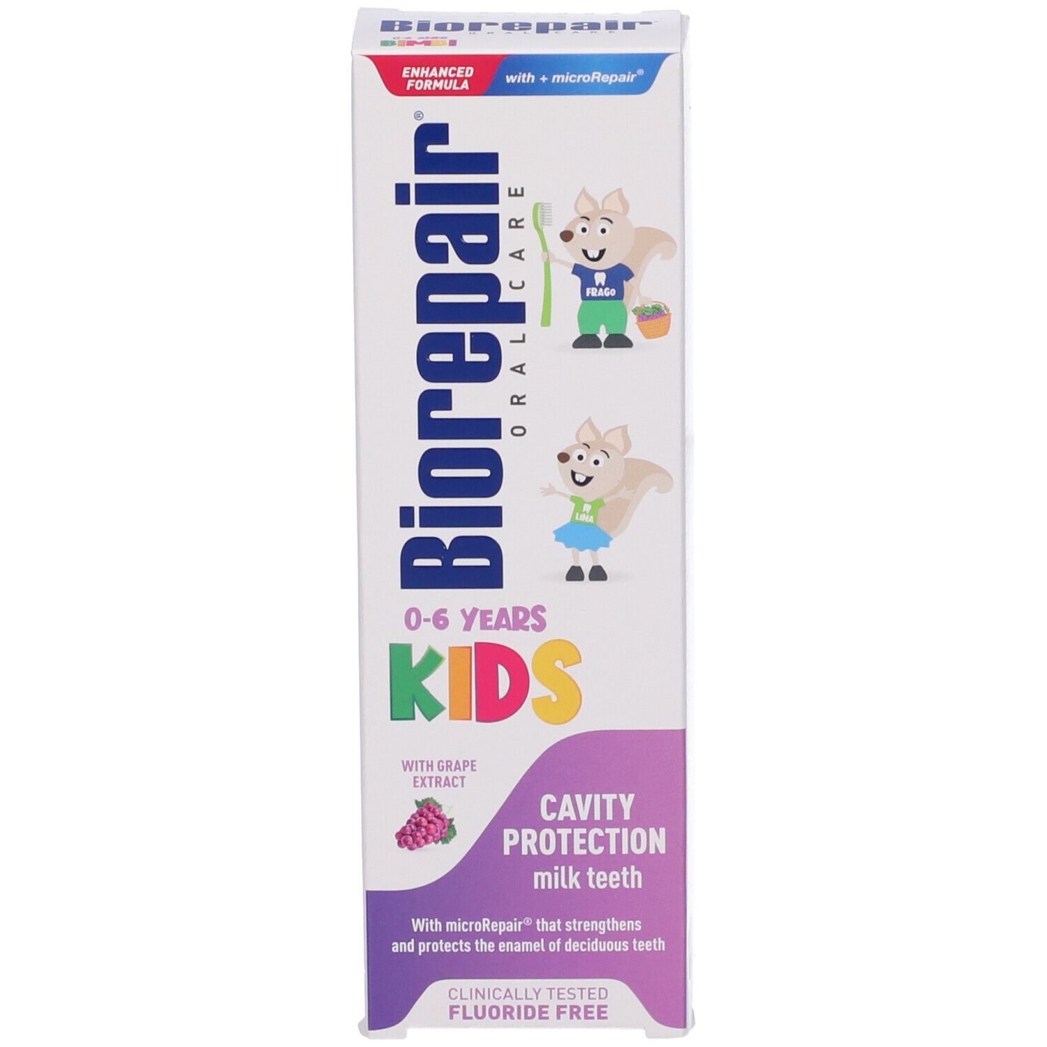 Biorepair Dentifricio Kids Uva 0/6 Anni
