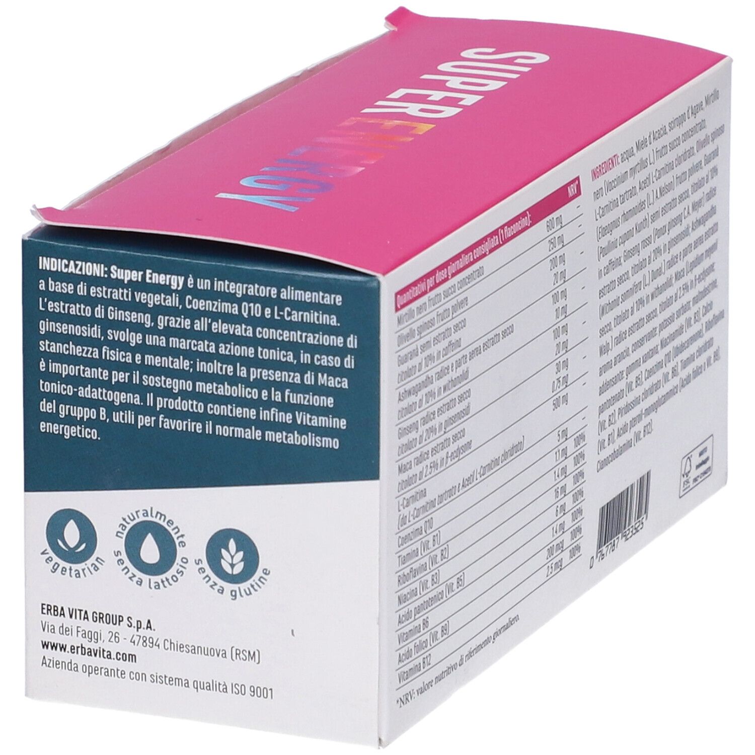 Super Energy 10 Flaconcini Da 12 Ml