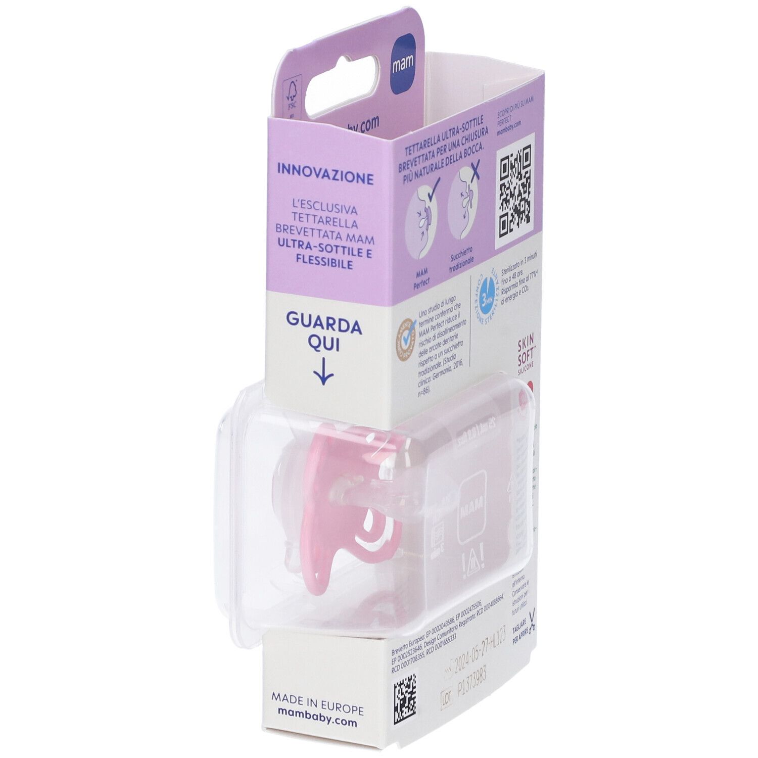 Succhietto Mam Perfect Start 0-2 Mesi Femmina