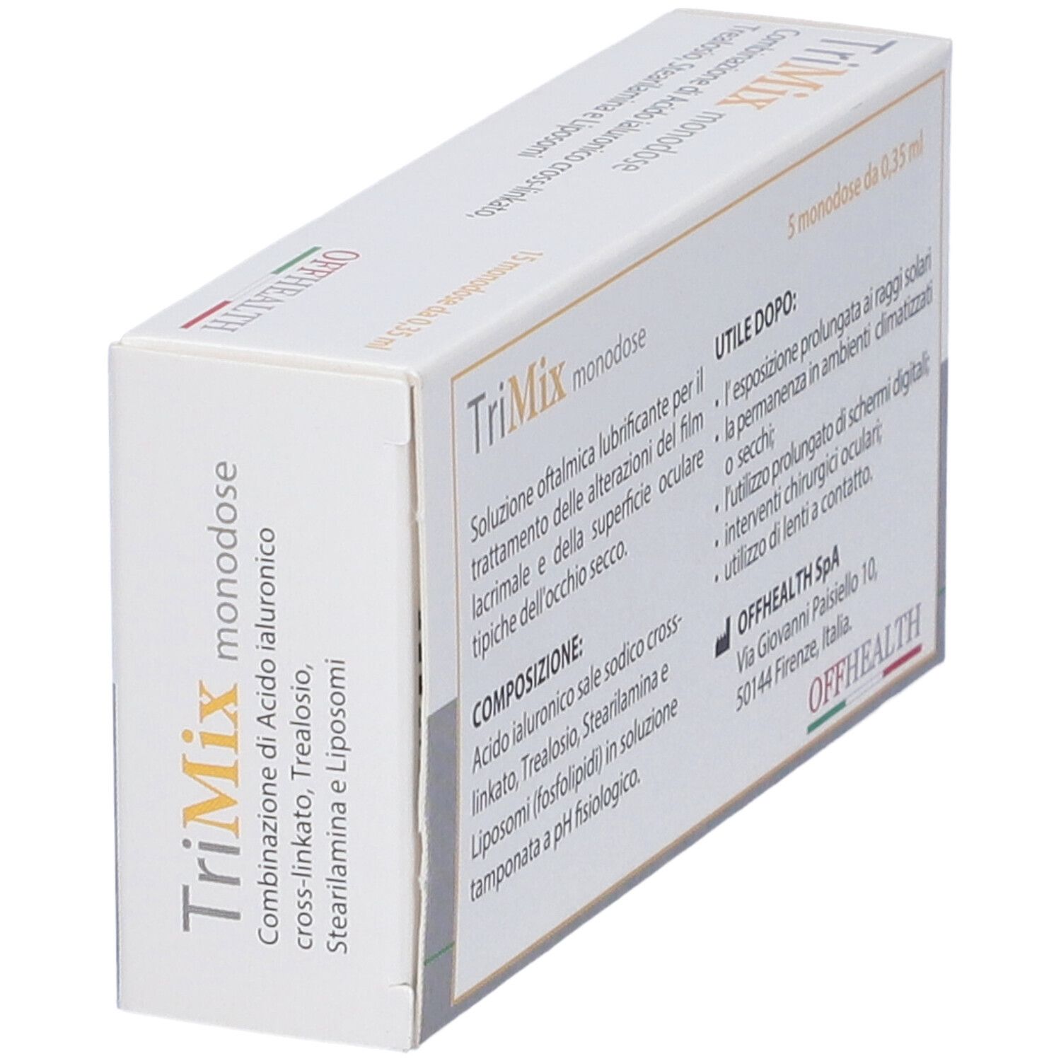 Gocce Oculari Trimix 15 Flaconcini Monodose 0,35 Ml