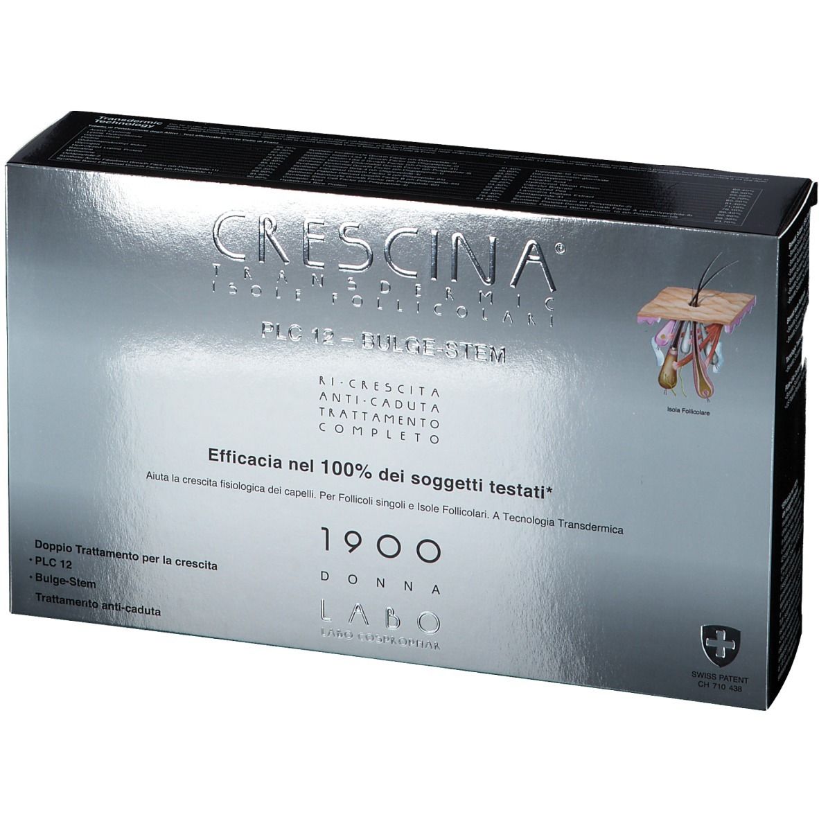 Crescina FOLLICULAR ISLANDS 1700 WOMAN *20 FIOLE