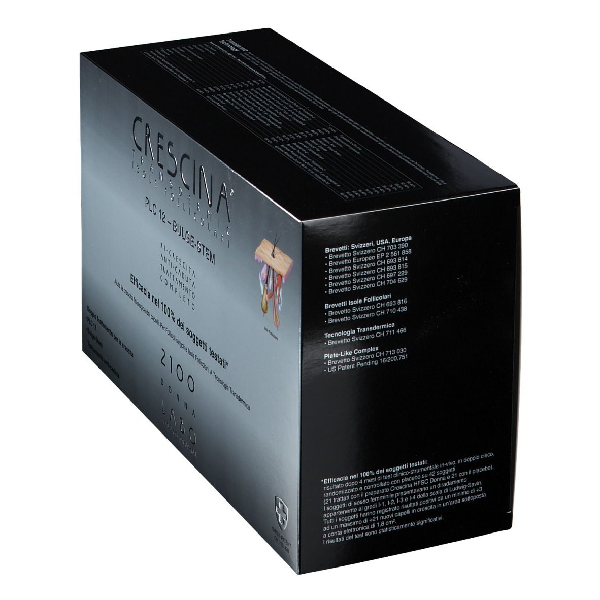 CRESCINA® Transdermic Isole Follicolari PLC12 Bulge-Stem 2100 Donna