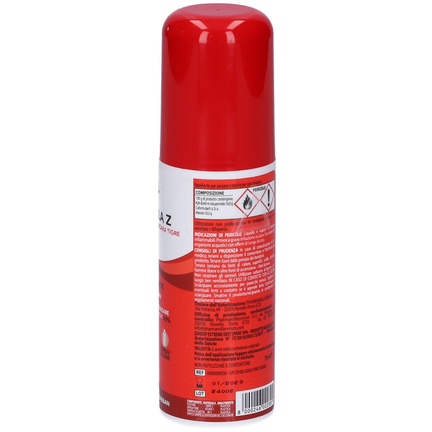 Formula Z Extra Forte Repellente Spray No Gas
