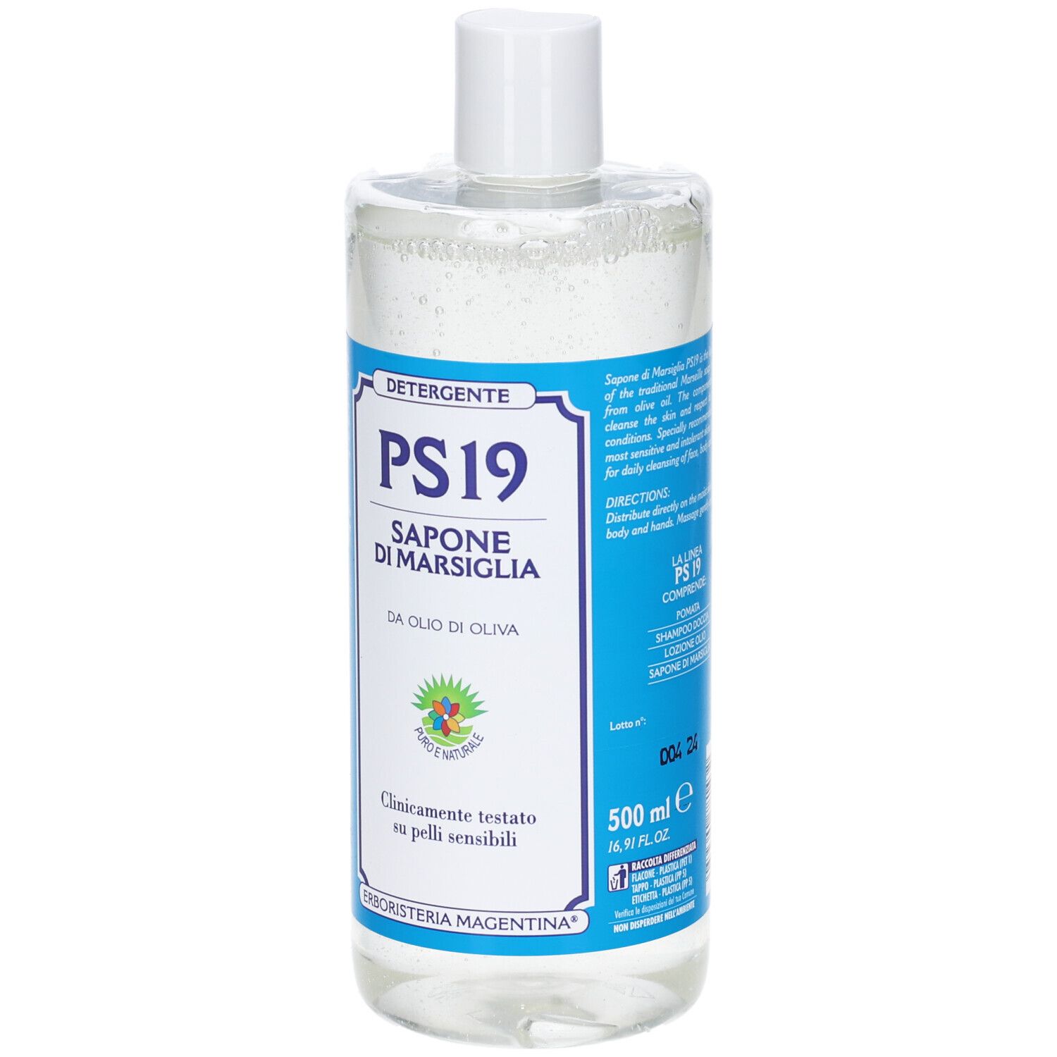 Ps19 Sapone Marsiglia 500 Ml