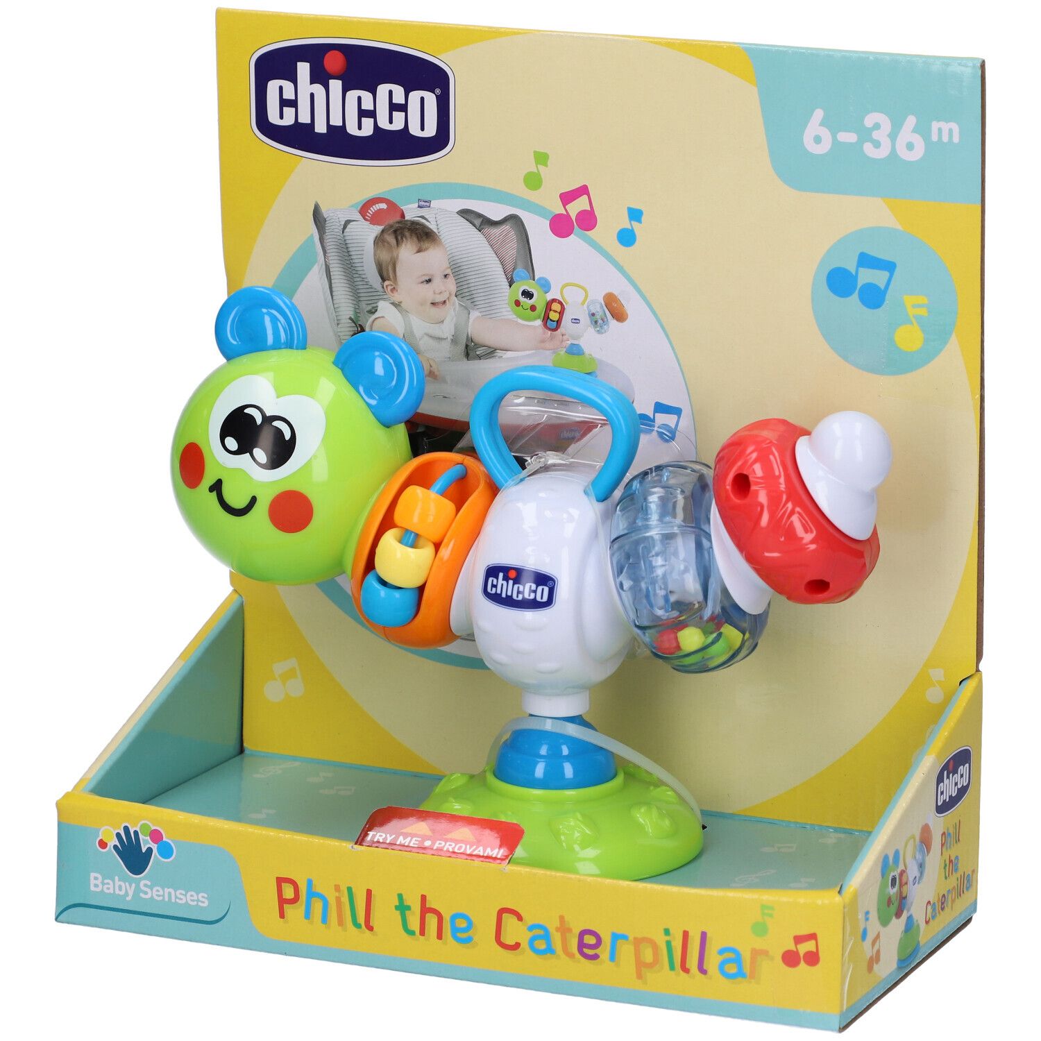 Chicco Gioco Bs Seggiolone Bruchino Ballerino