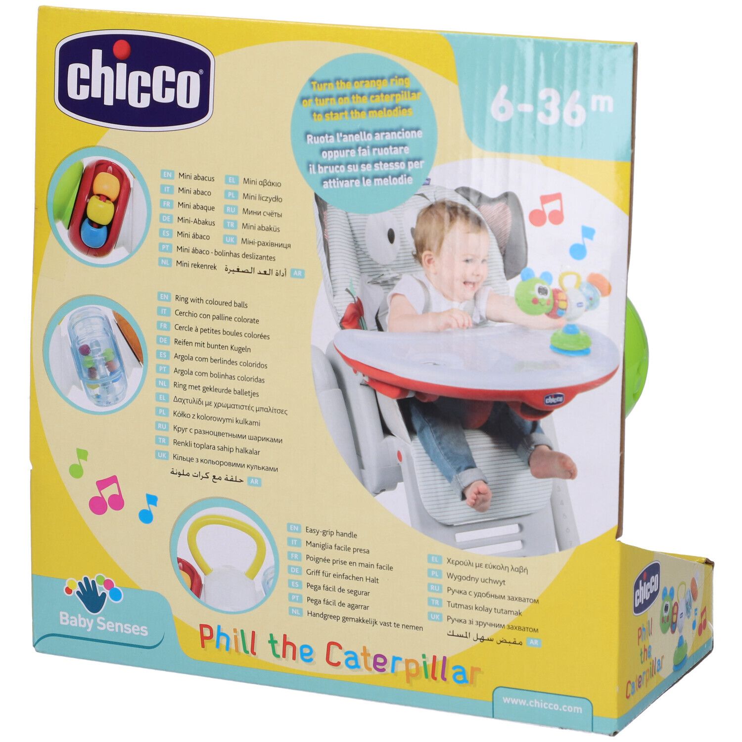 Chicco Gioco Bs Seggiolone Bruchino Ballerino