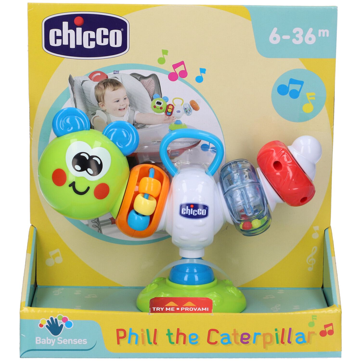 Chicco Gioco Bs Seggiolone Bruchino Ballerino