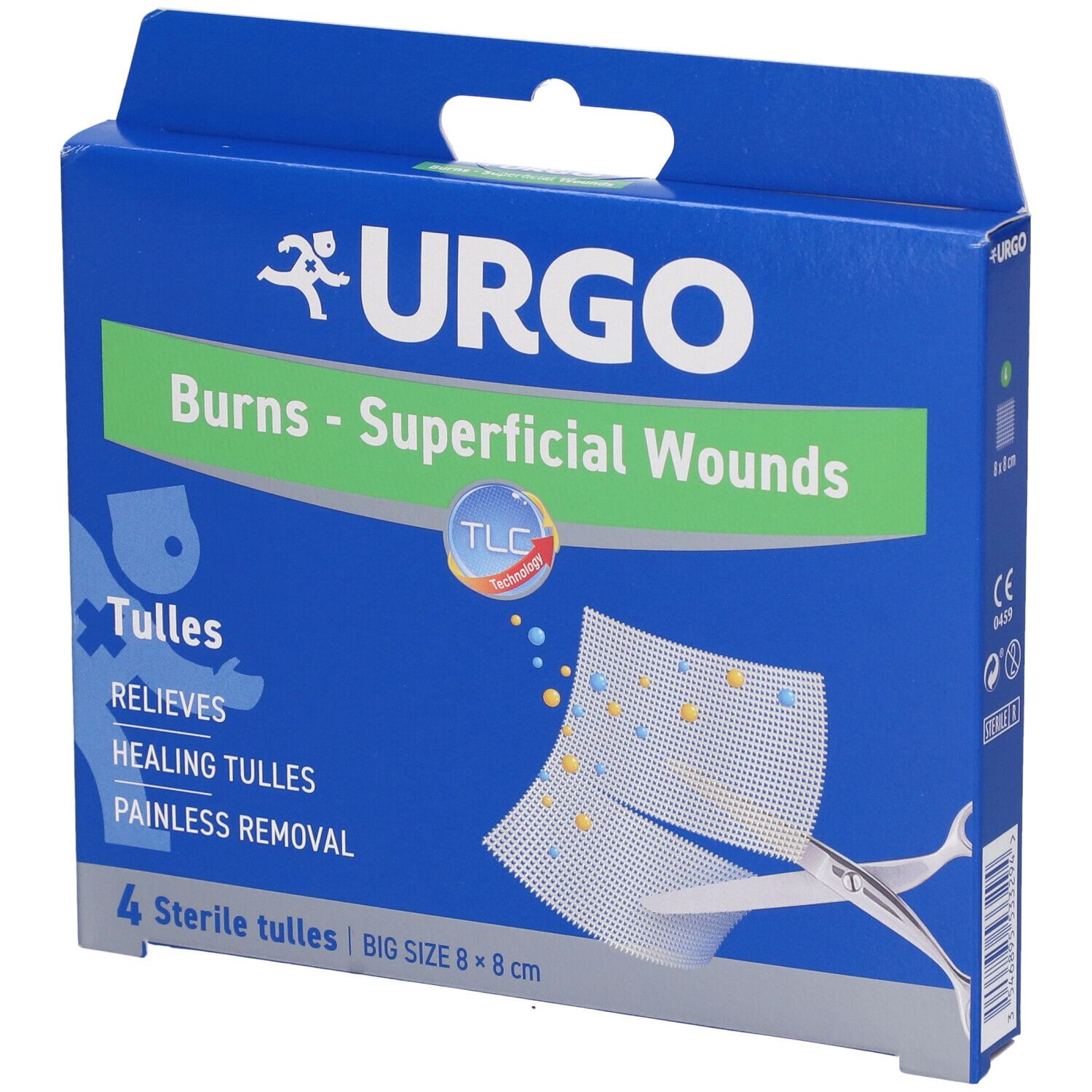 URGO Ustioni e Ferite Superficiali Garze 8x8cm
