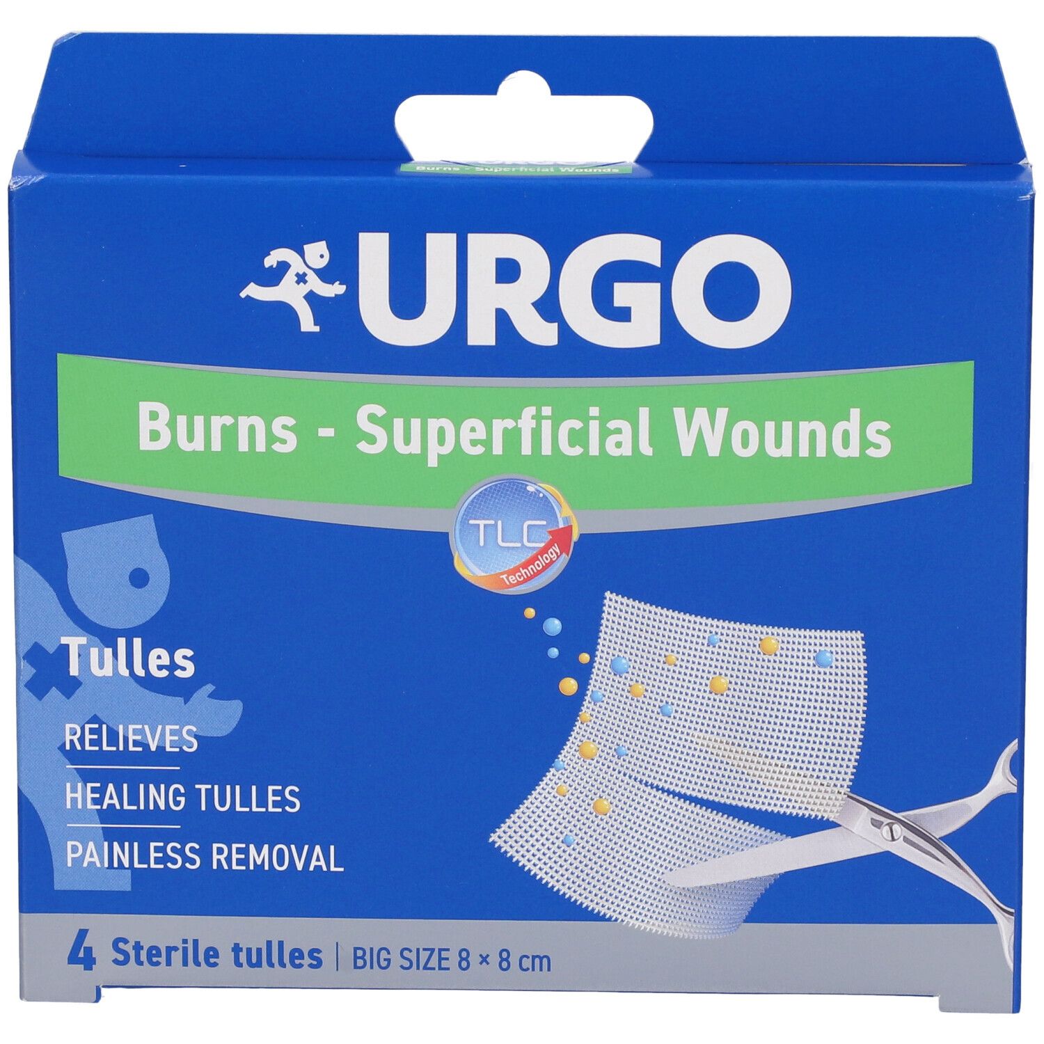 URGO Ustioni e Ferite Superficiali Garze 8x8cm