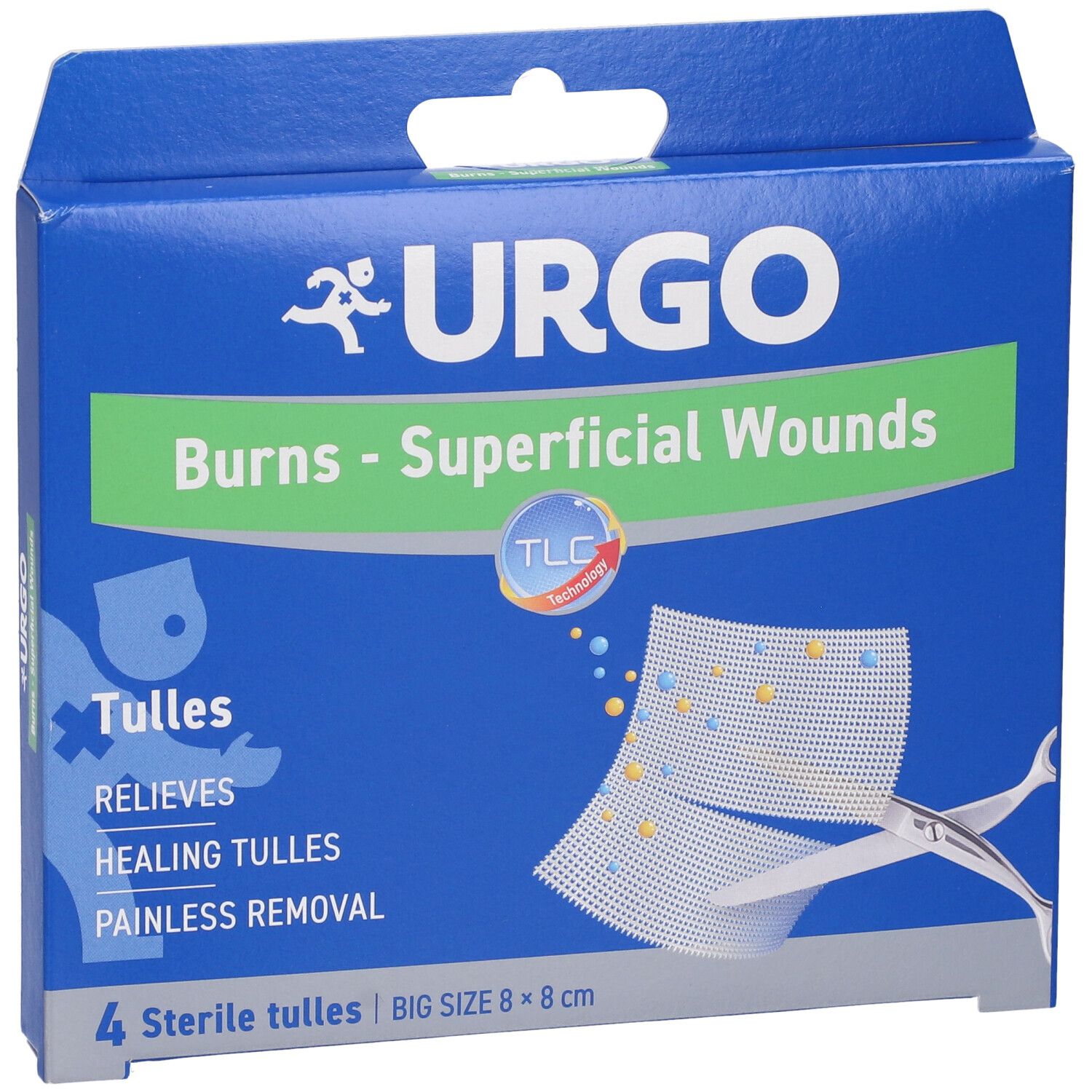 URGO Ustioni e Ferite Superficiali Garze 8x8cm