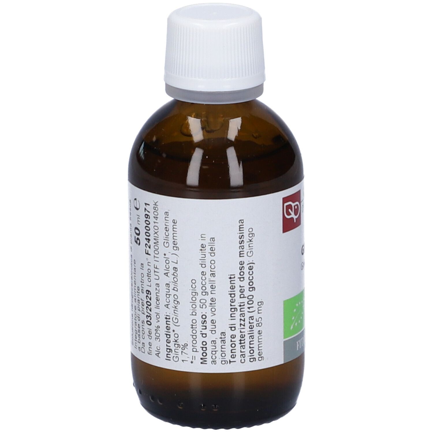 Ginkgo Biloba Macerato Glicerico 50 Ml Bio