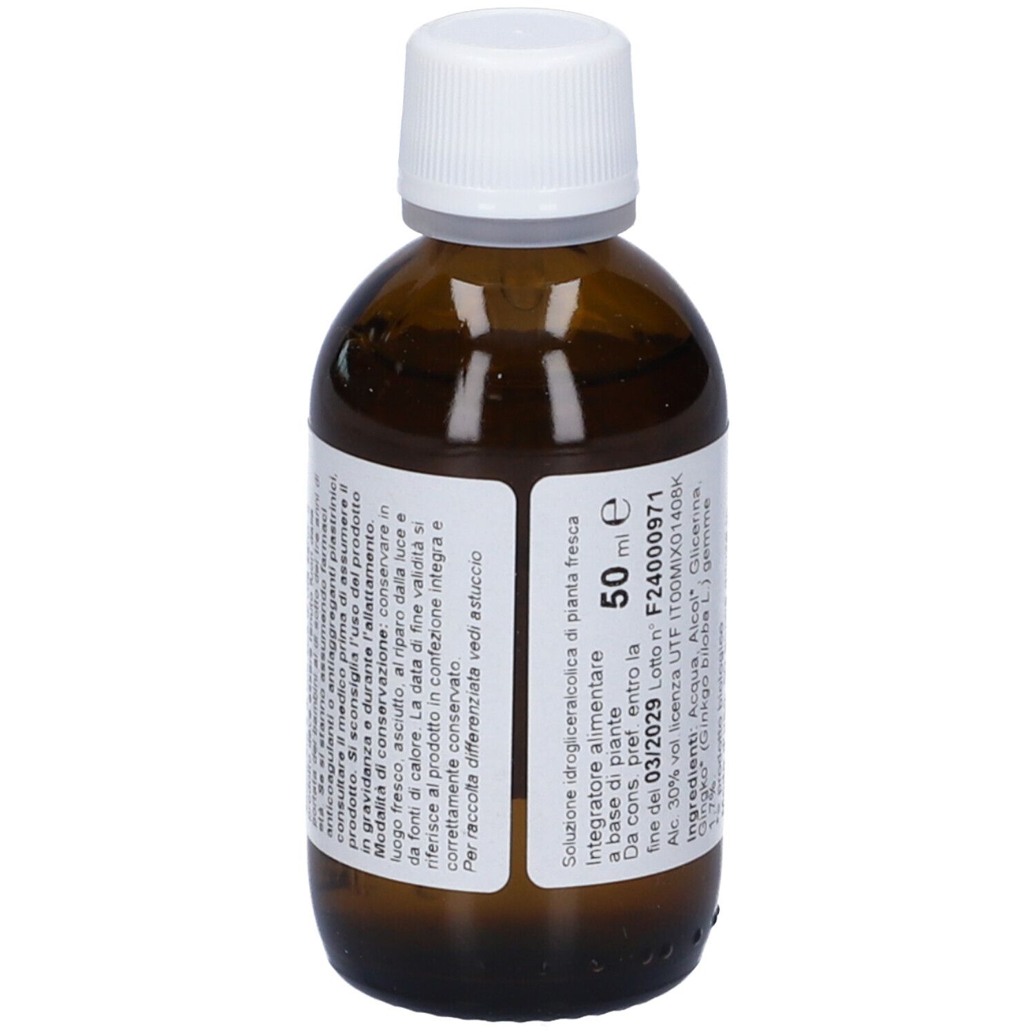 Ginkgo Biloba Macerato Glicerico 50 Ml Bio
