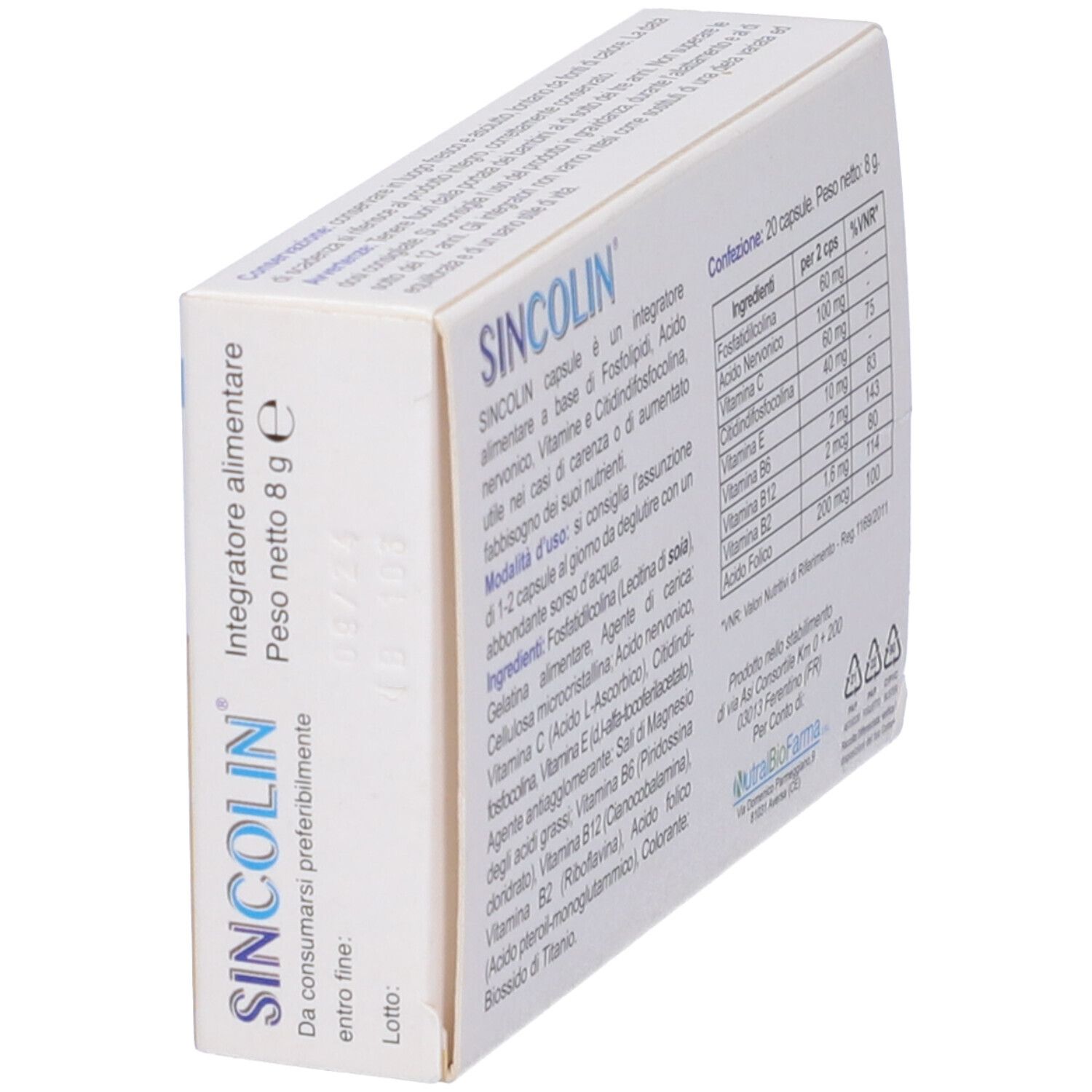 Sincolin 20 Capsule