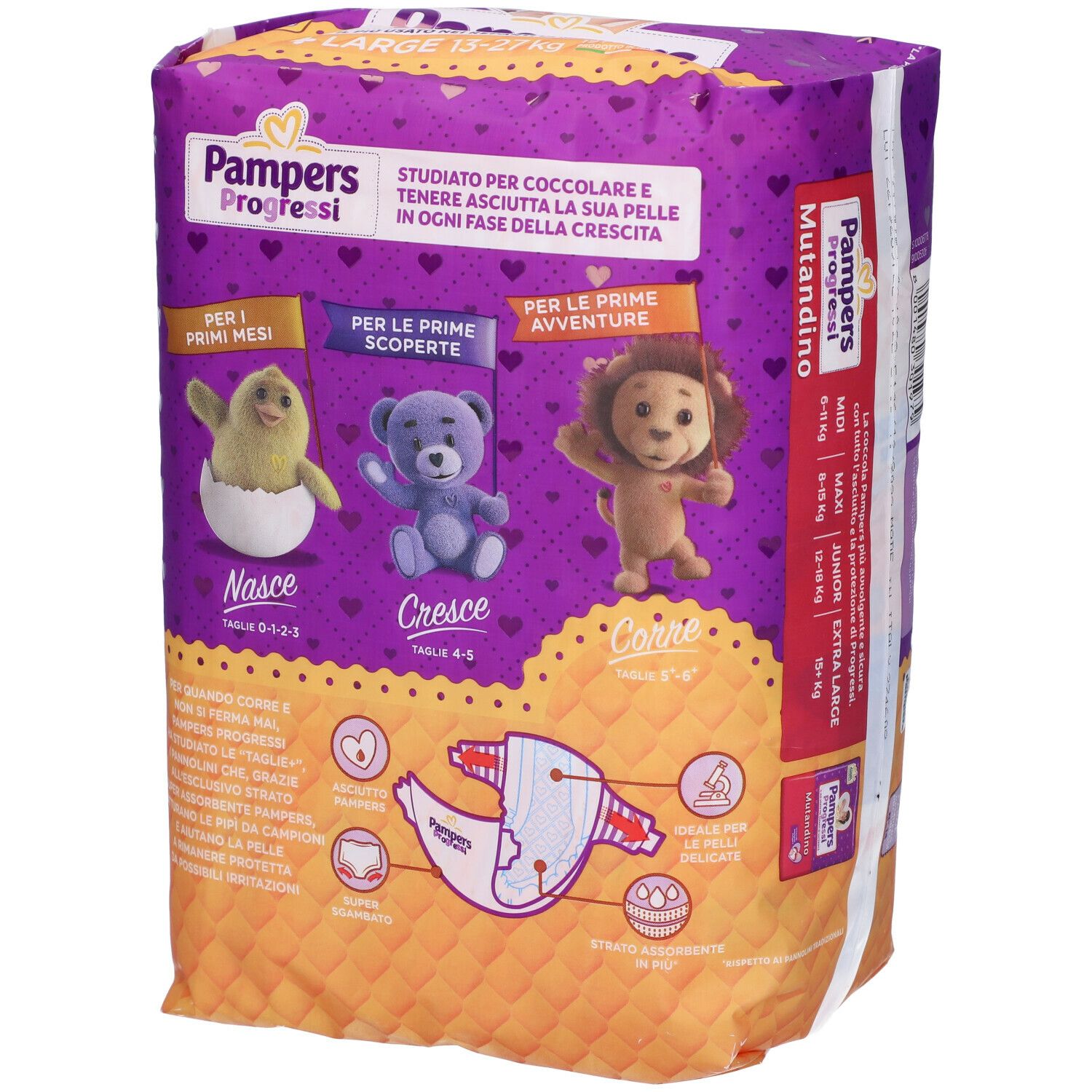 Pampers Progressi Corre Large 13-27 Kg