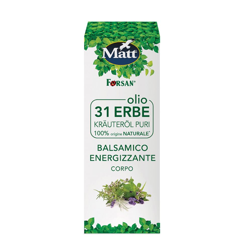 Matt Forsan Olio 31 Erbe + GLASS SKIN MASK - Collagen Boost GRATIS