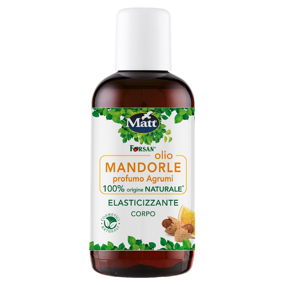 Matt Forsan Olio Mandorle Dolci Profumato Agrumi + GLASS SKIN MASK - Collagen Boost GRATIS