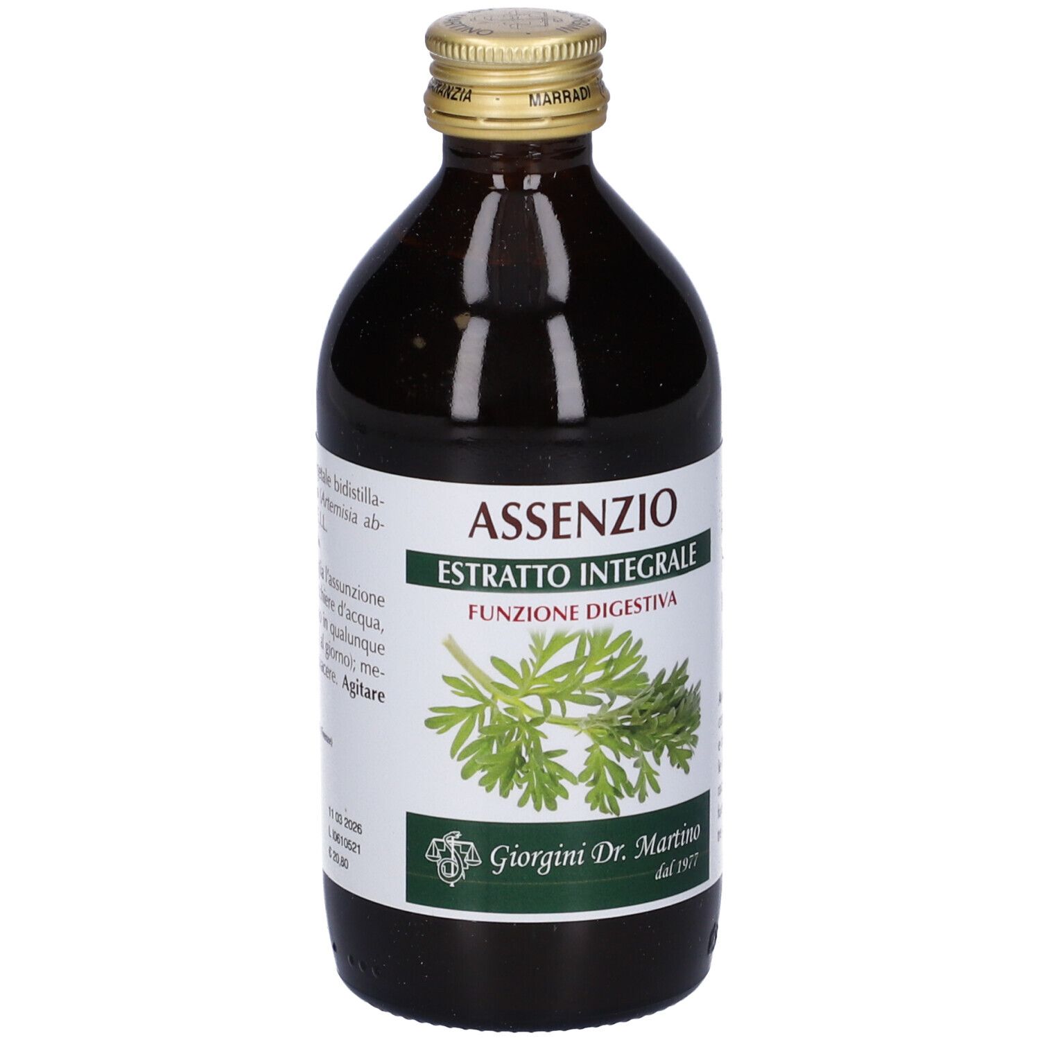 Assenzio Estratto Integr 200Ml