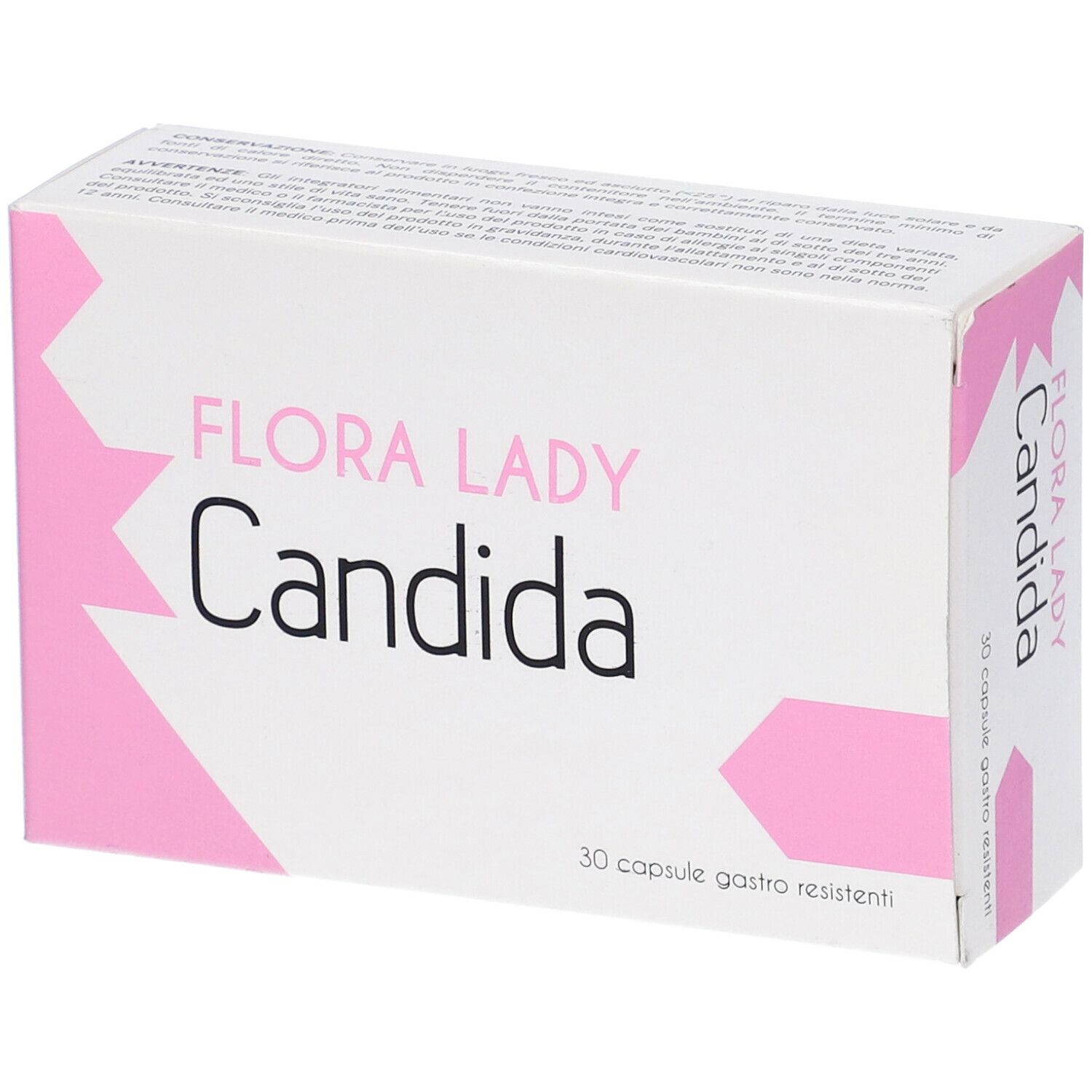 Flora Lady Candida 30 Capsule Gastroresistenti
