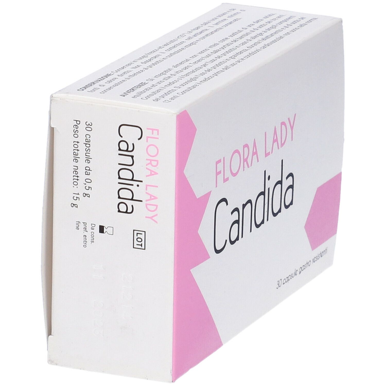 Flora Lady Candida 30 Capsule Gastroresistenti