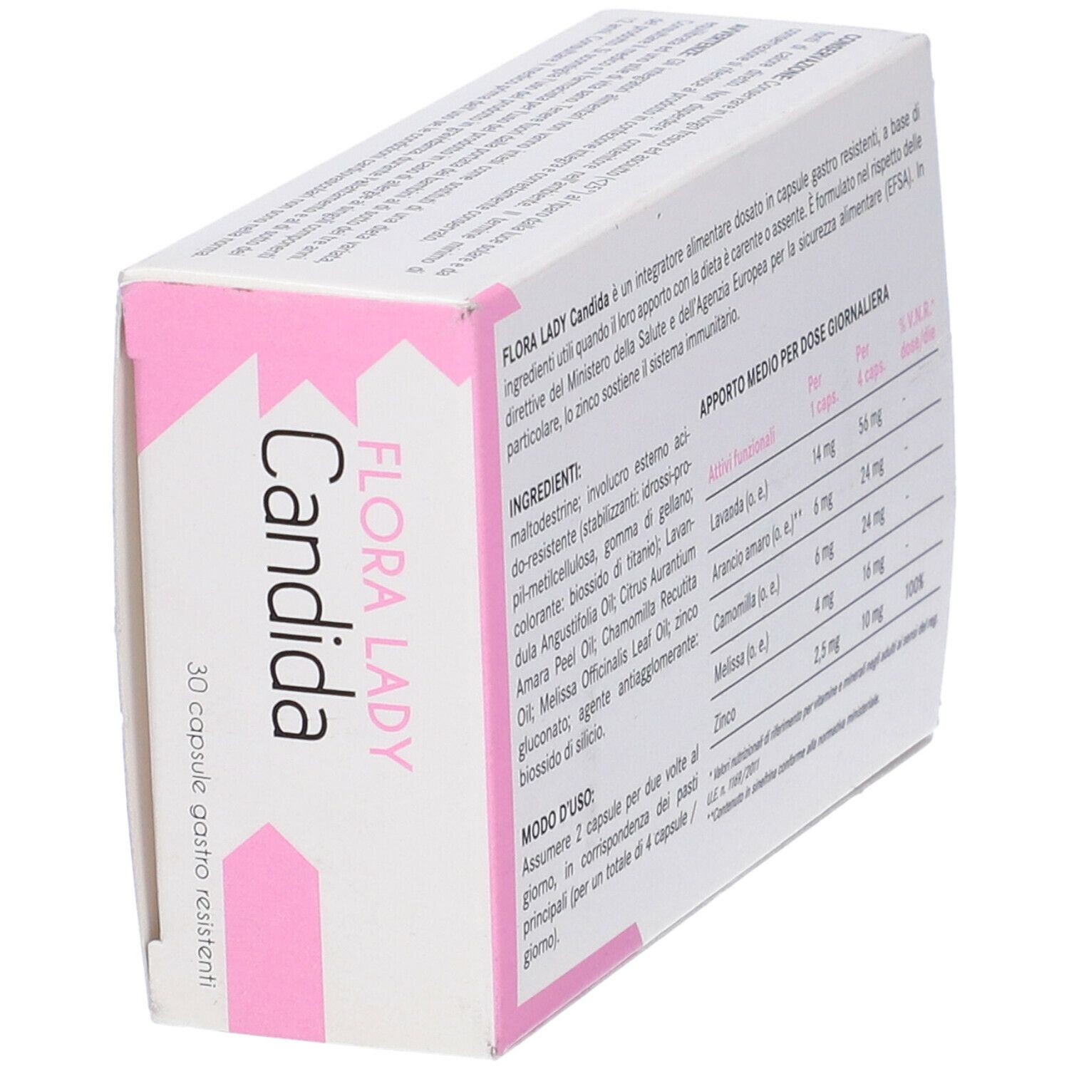 Flora Lady Candida 30 Capsule Gastroresistenti