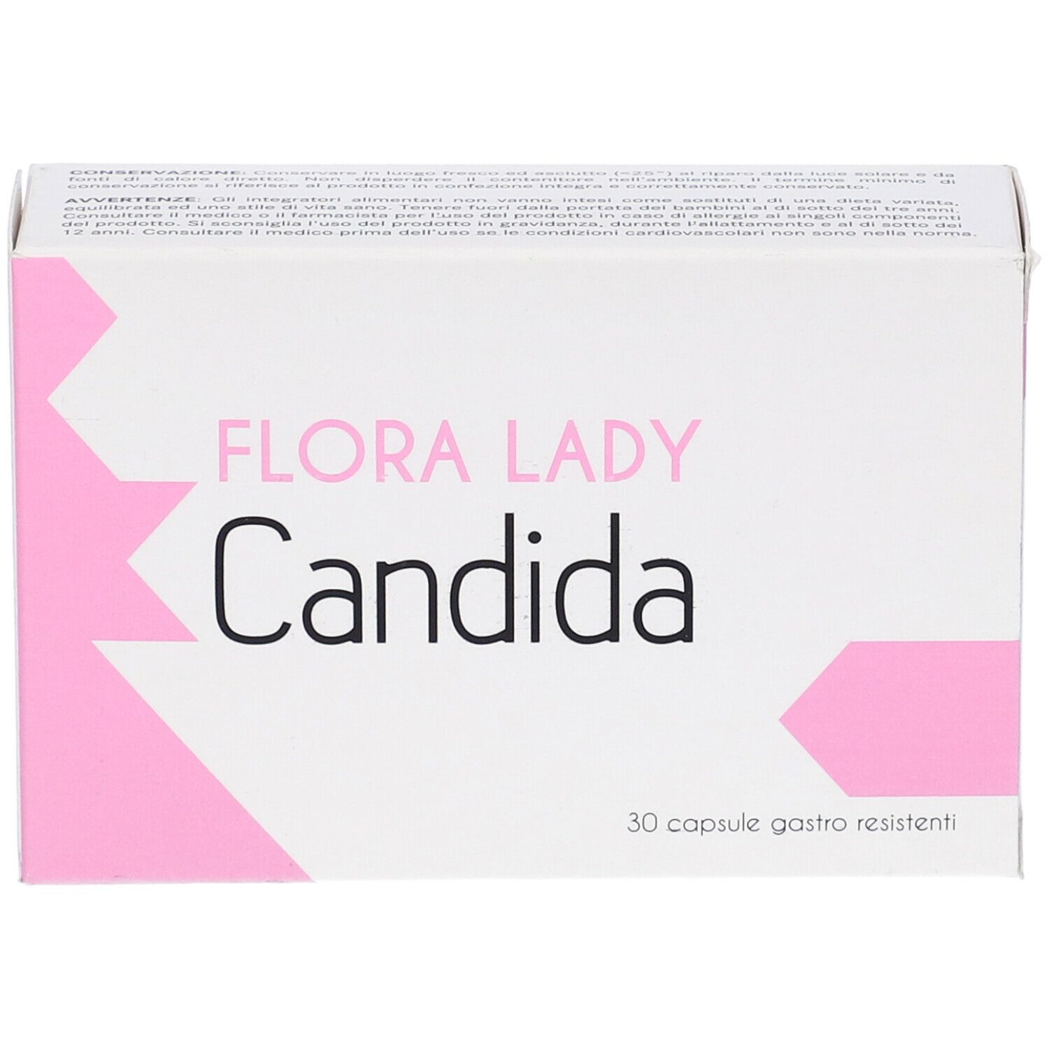 Flora Lady Candida 30 Capsule Gastroresistenti