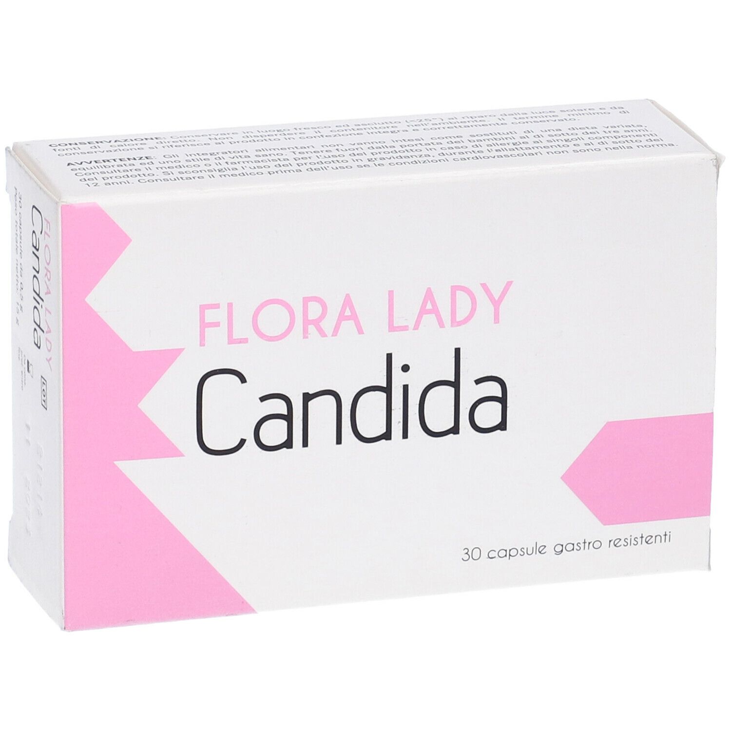 Flora Lady Candida 30 Capsule Gastroresistenti