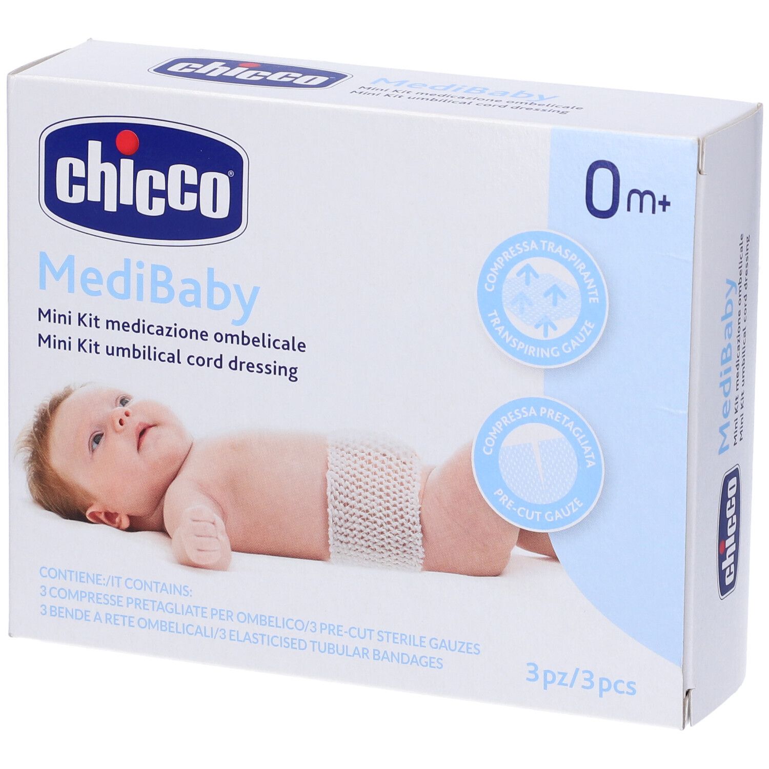 Chicco Medibaby - Kit Medicazione Ombelicale