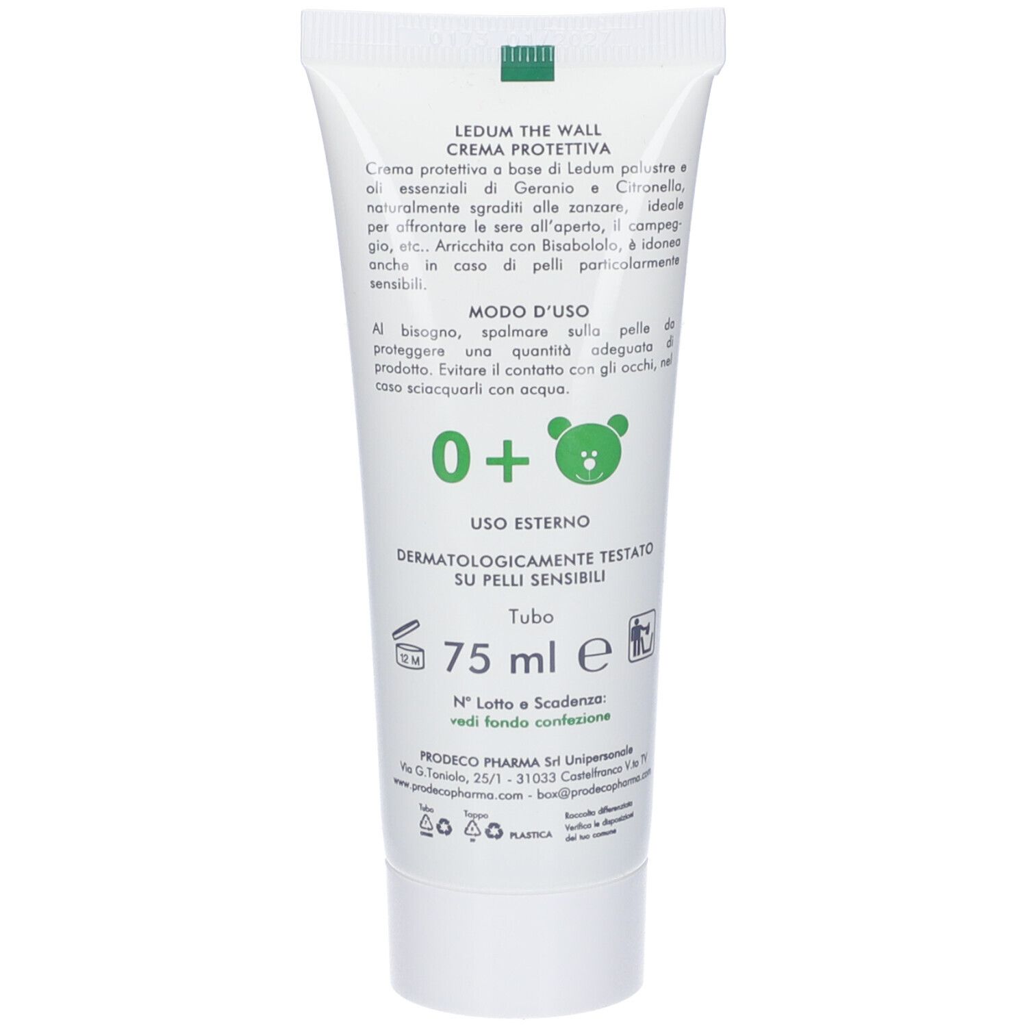 Ledum The Wall Crema Protettiva 75 Ml