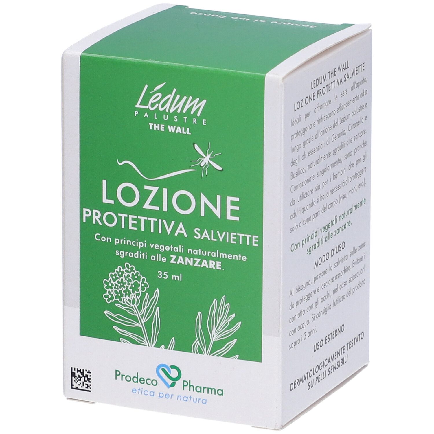 Ledum The Wall Lozione Protettiva Salviette