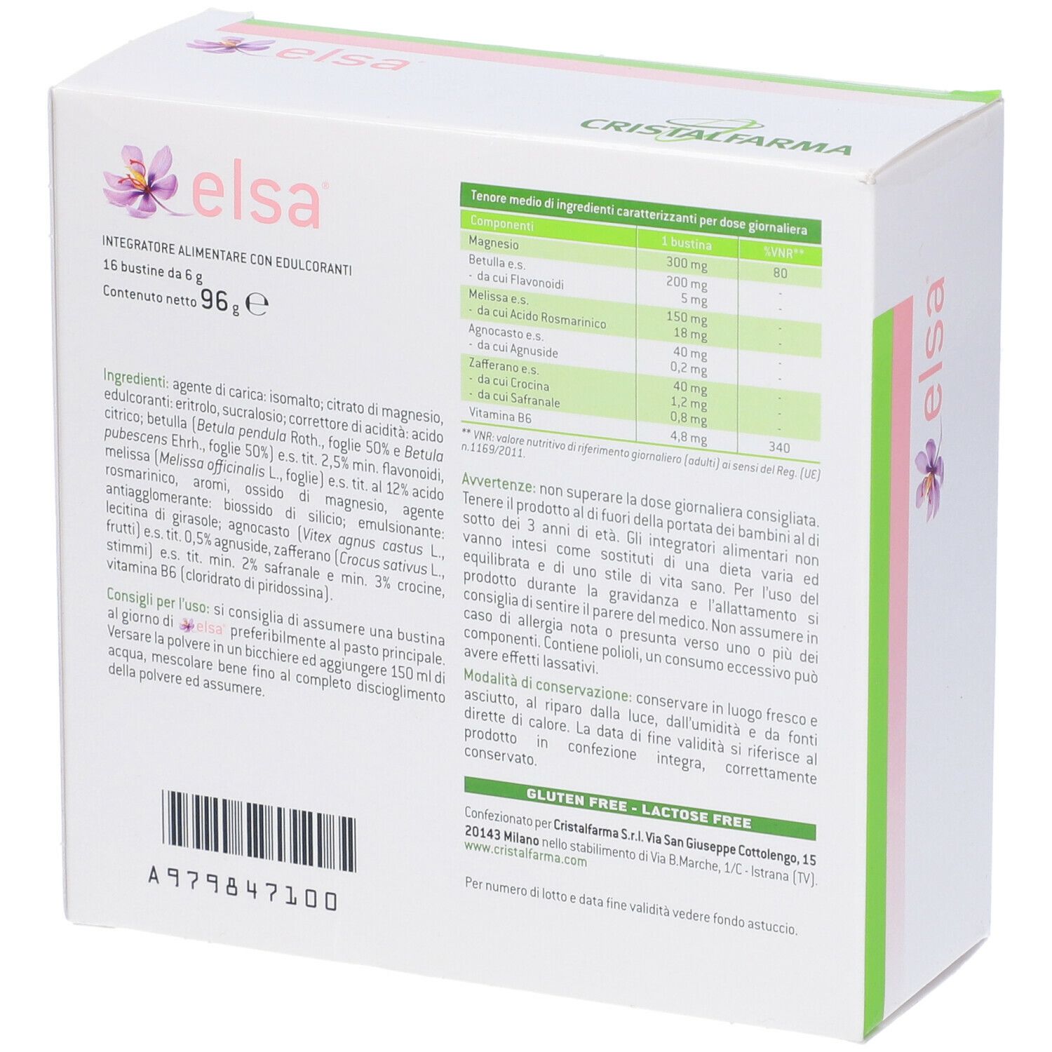 Elsa 16 Bustine