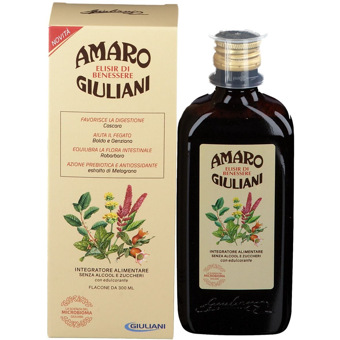 Amaro Giuliani Elisir di Benessere